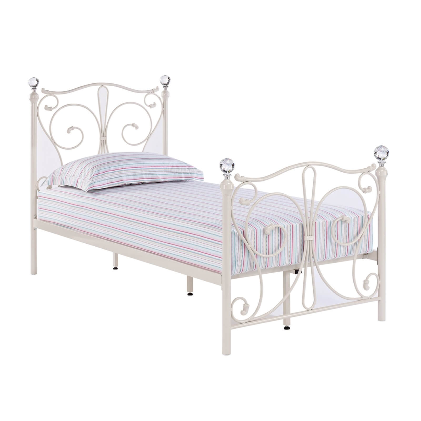Florence Single Bed - White