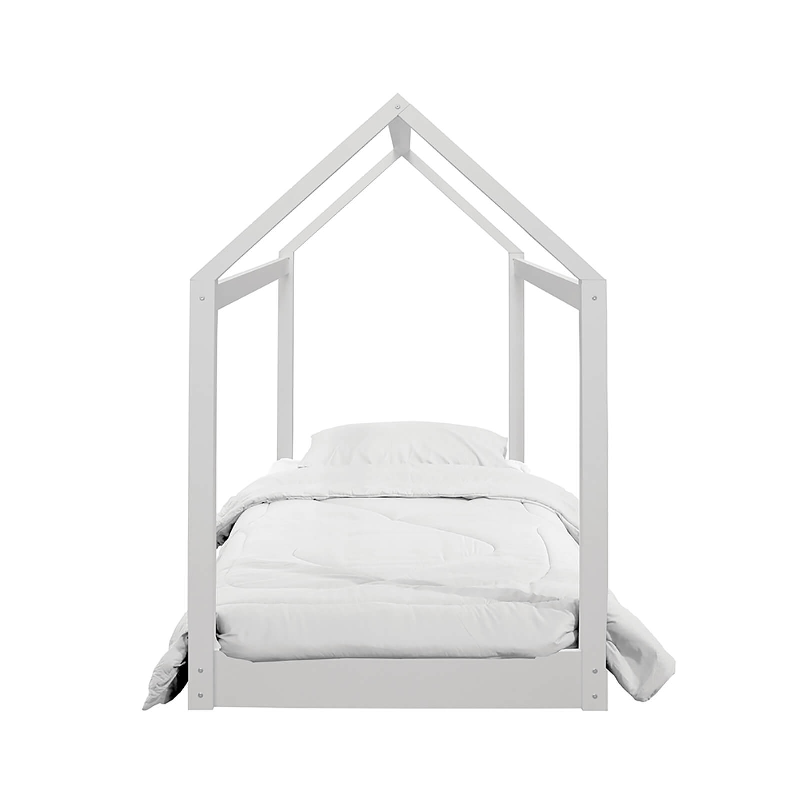 Hickory House Single Bed - White