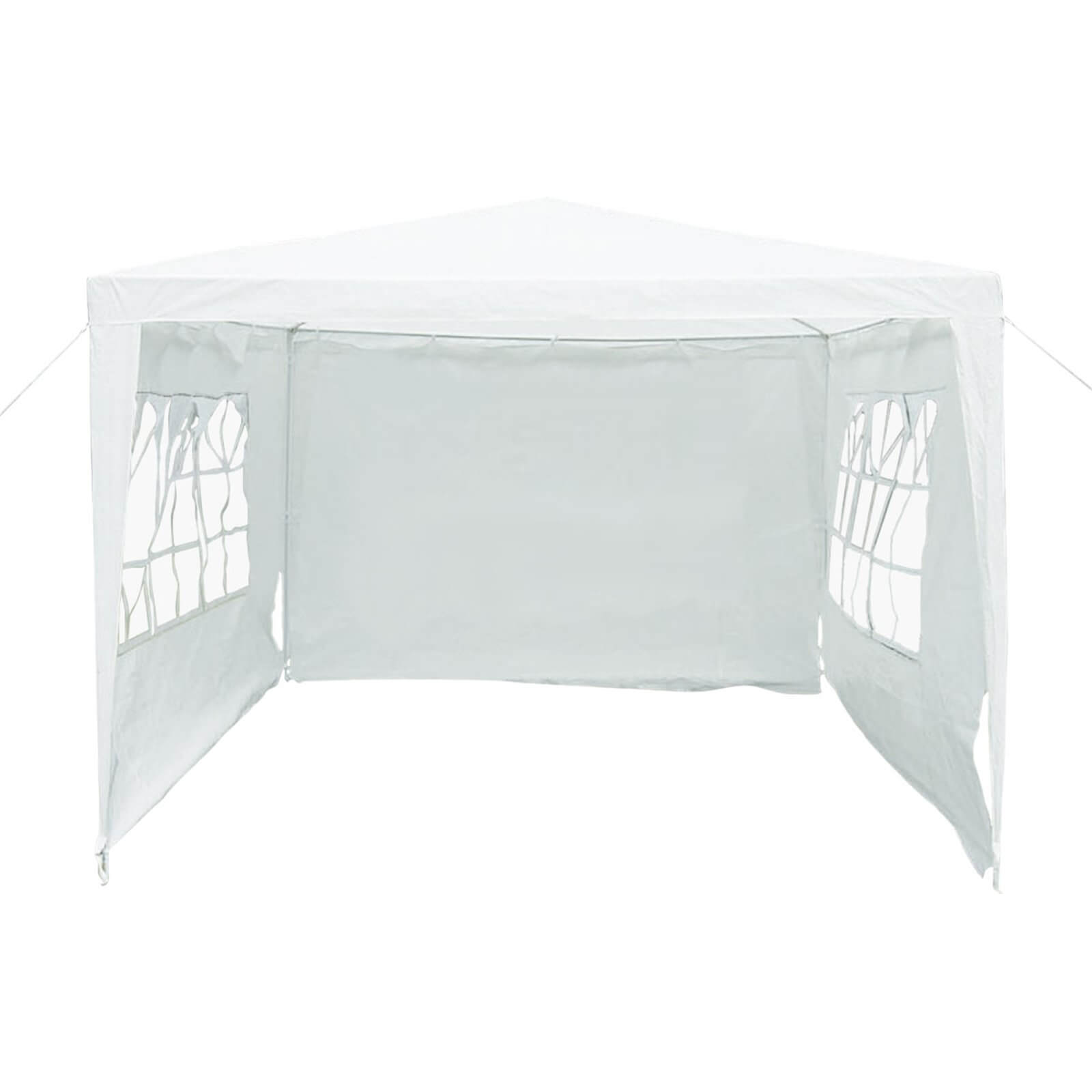 Charles Bentley Gazebo Awning Wedding/Party Tent - 3x3m - White