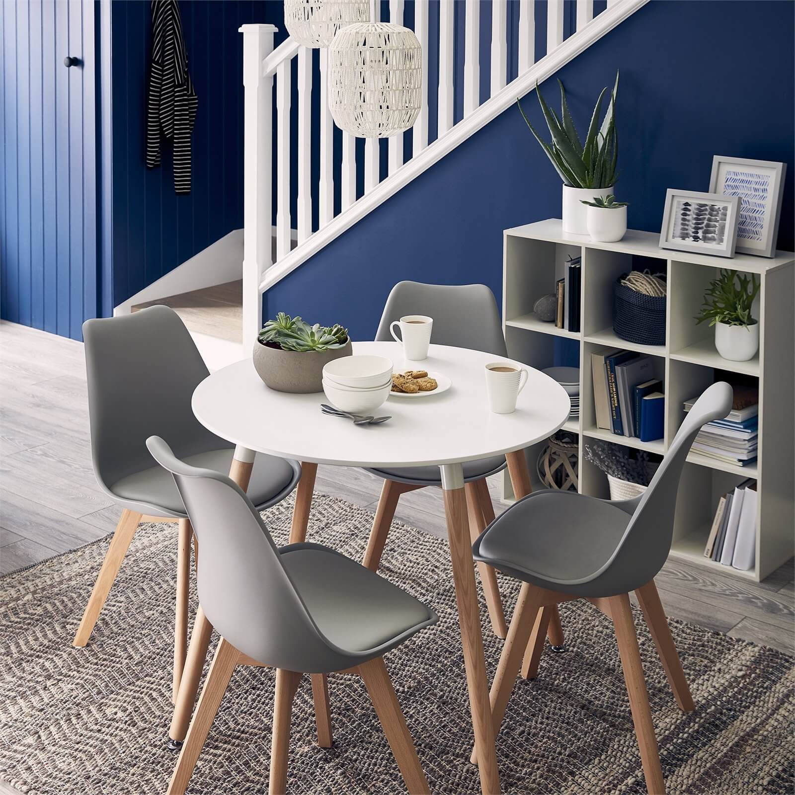 Chloe Dining Chair - Set of 2 - Grey