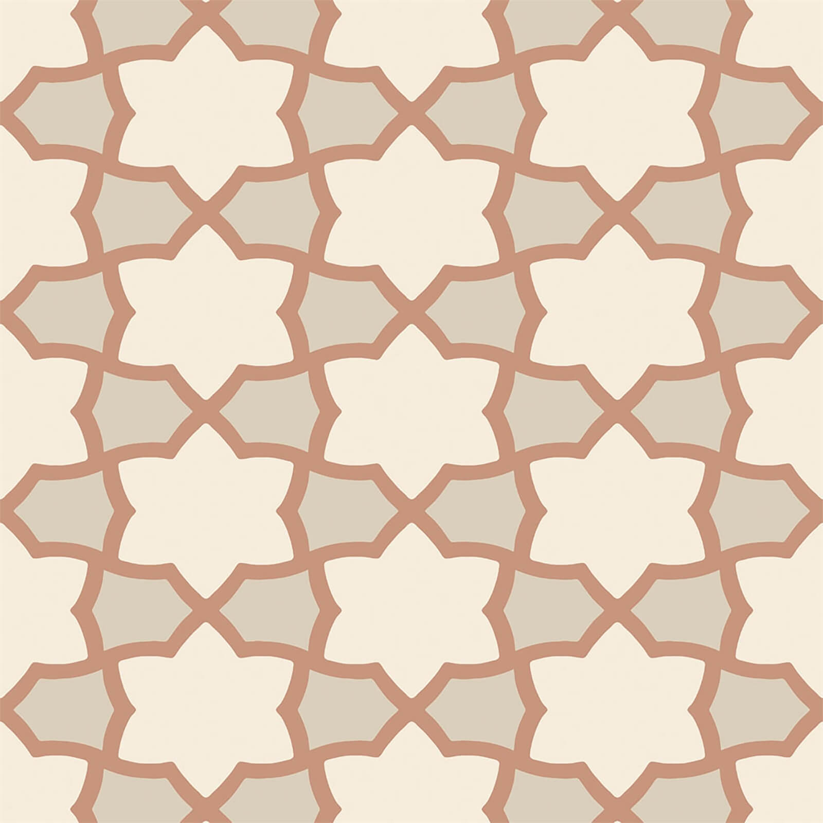 Arthouse Rio Geometric Smooth Glitter Copper Wallpaper