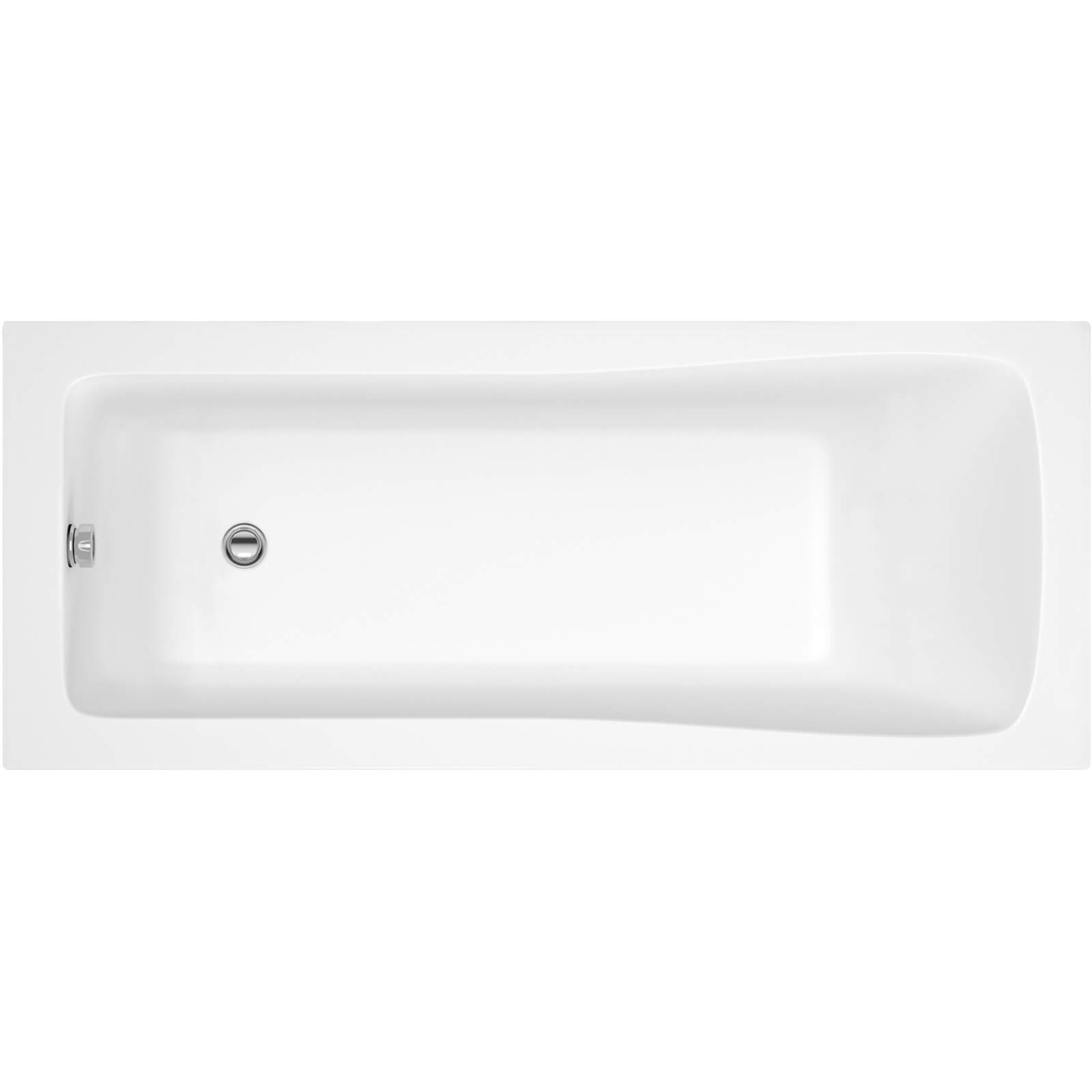 Balterley Square Single Ended Bath - 1600 x 700mm