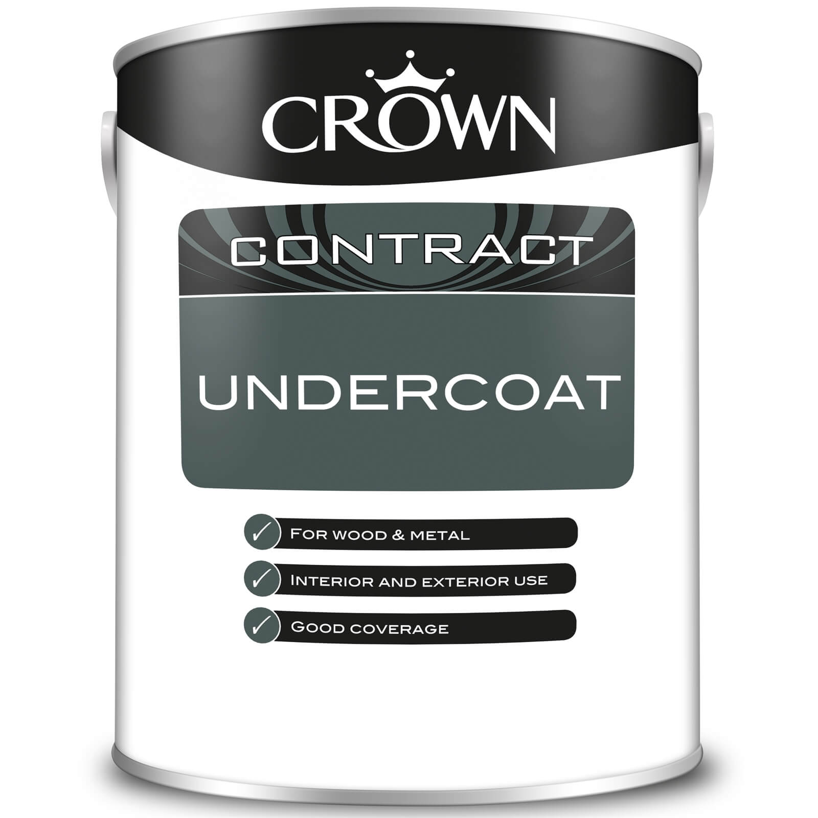 Crown Contract Undercoat White - 5L