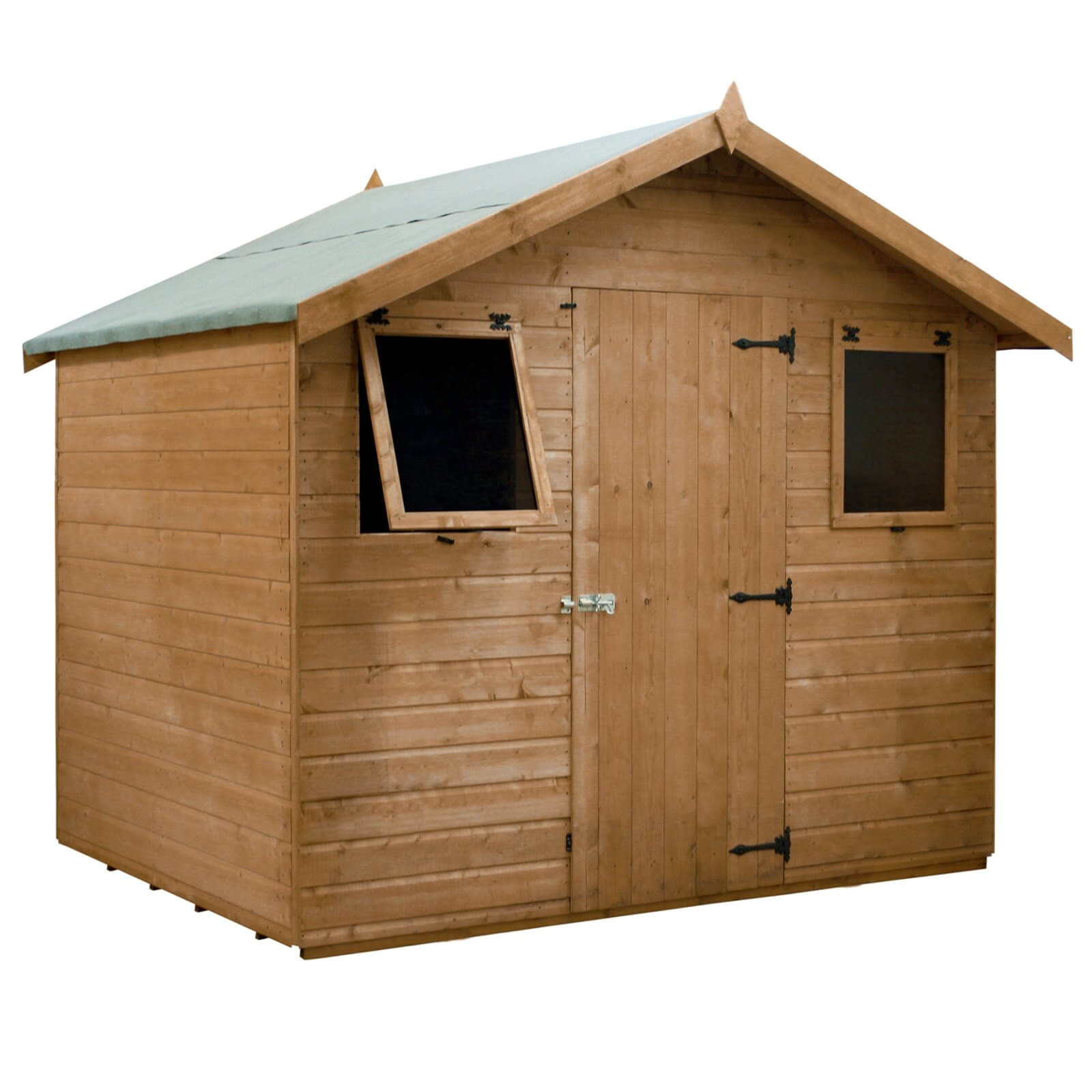 Mercia (Installation Included) Premium 6x8ft Shiplap Apex Shed