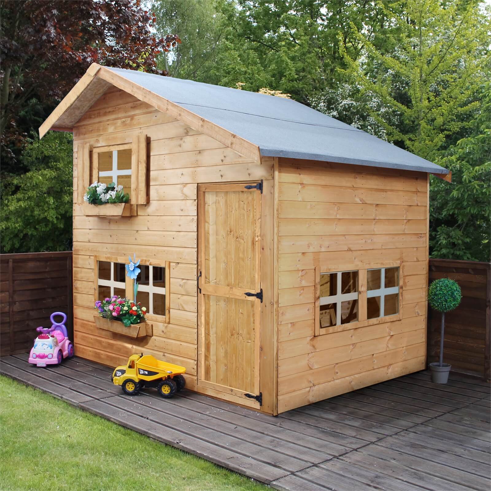 Mercia (Installation Included) Double Storey Bramble Playhouse