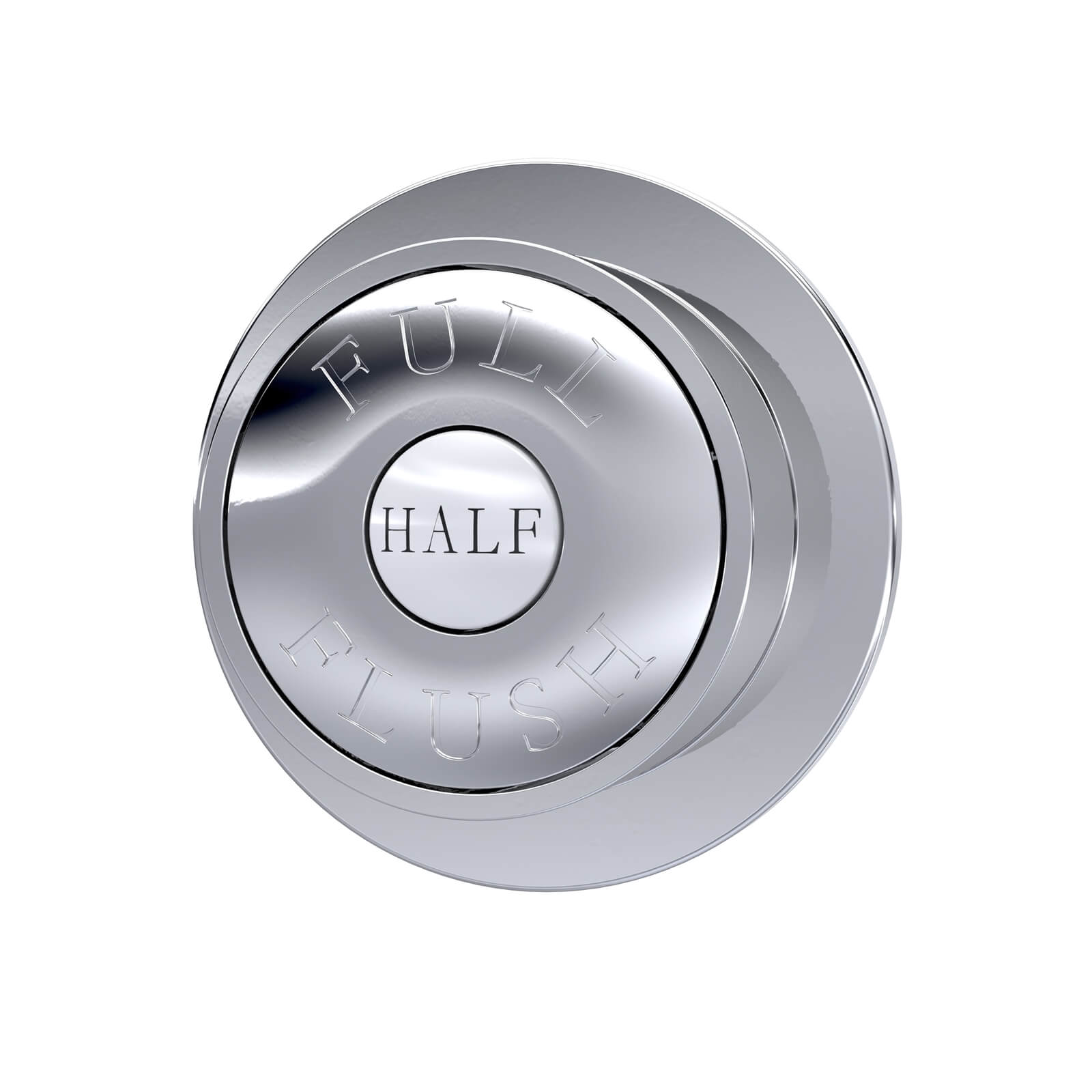 Balterley Traditional Dual Flush Push Button