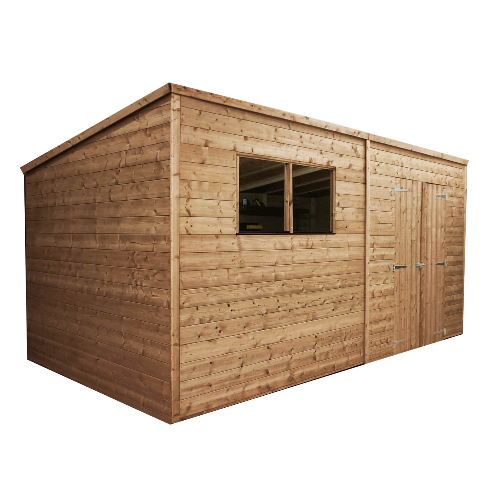 Mercia (Installation Included) 14x8ft Pressure Treated Pent Shed