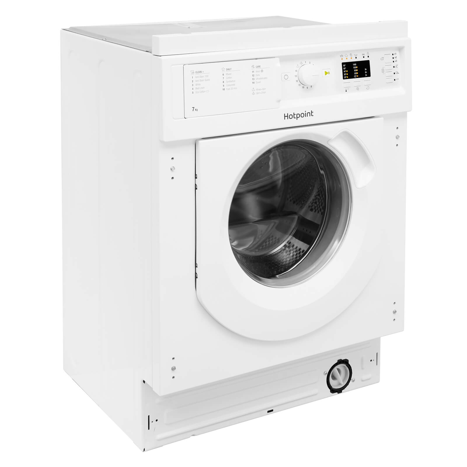 Hotpoint BI WMHL 71453 UK Integrated Washing Machine - White