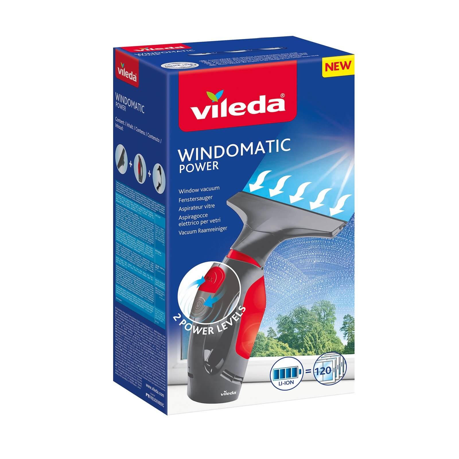 Vileda Windomatic Power Window Vacuum