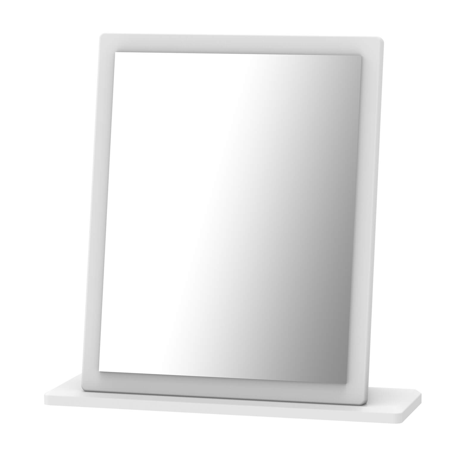 Portofino White Gloss Small Mirror