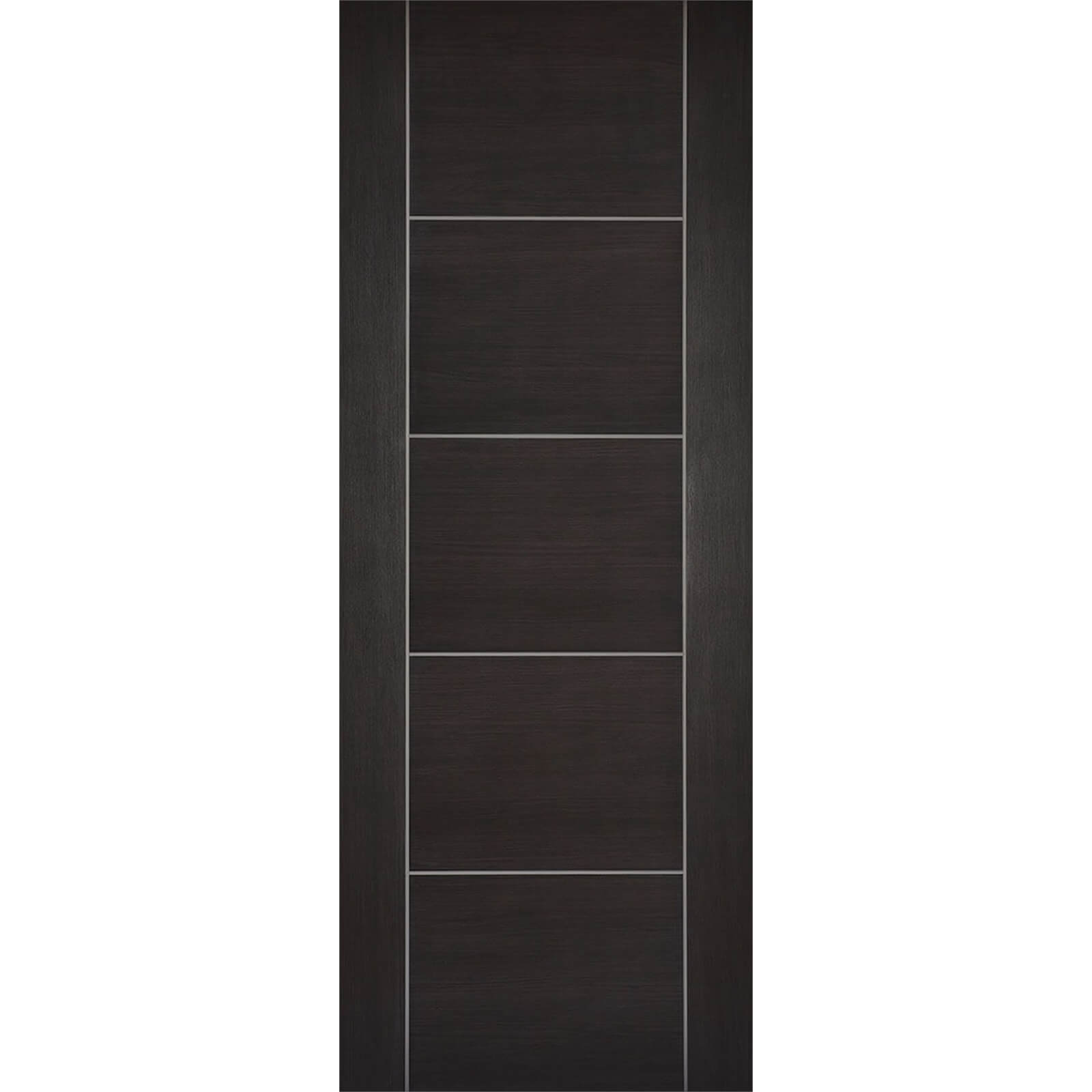 Vancouver Internal Dark Grey Laminate 5 Panel Door - 762 x 1981mm