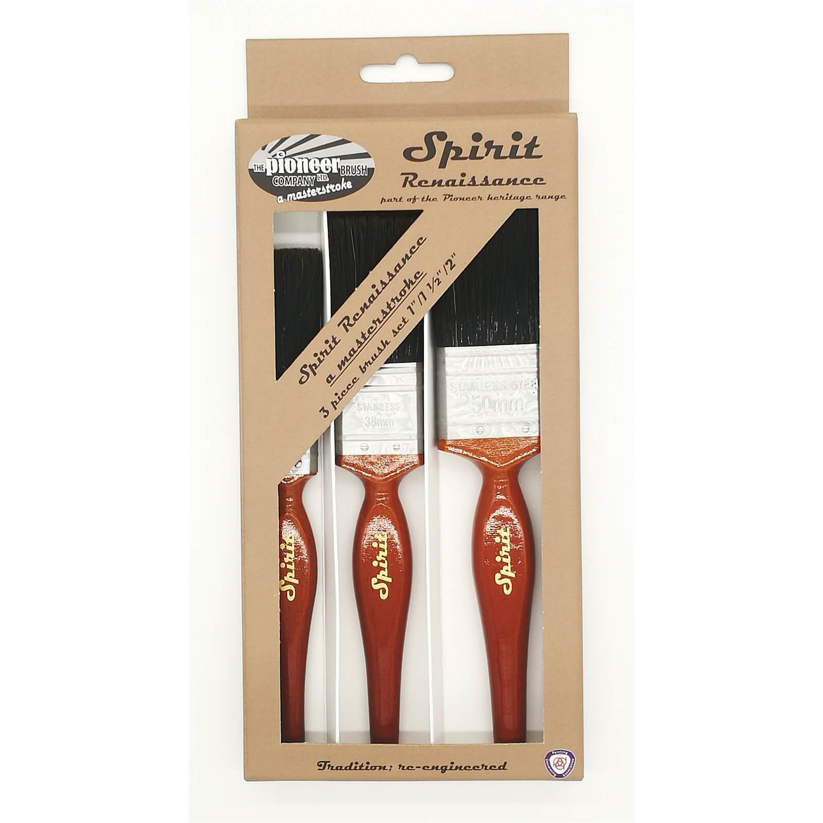 Pioneer Spirit Bristle Brush - 3 Pack