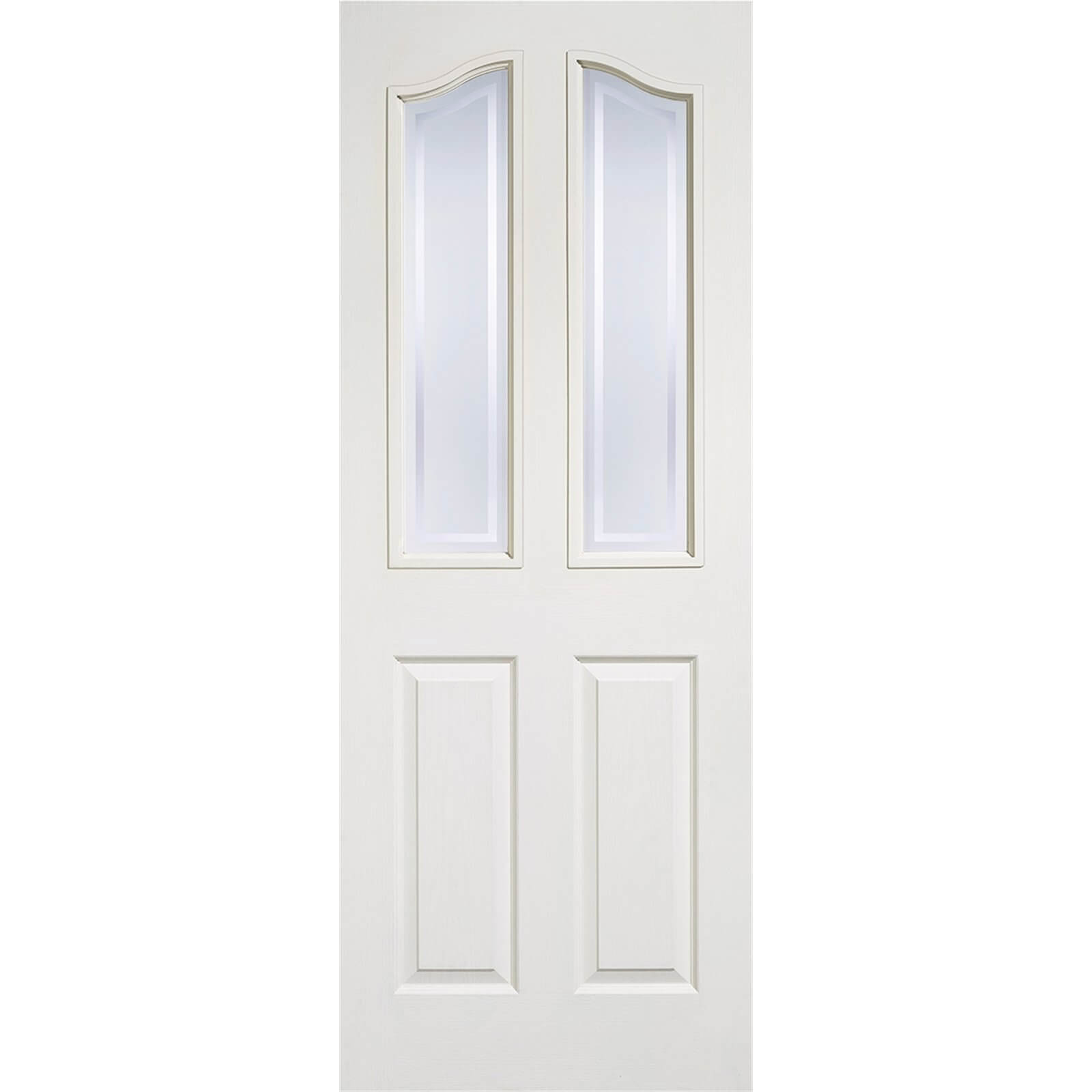 Mayfair Internal Primed White 2 Panel 2 Lite Door - 686 x 1981mm