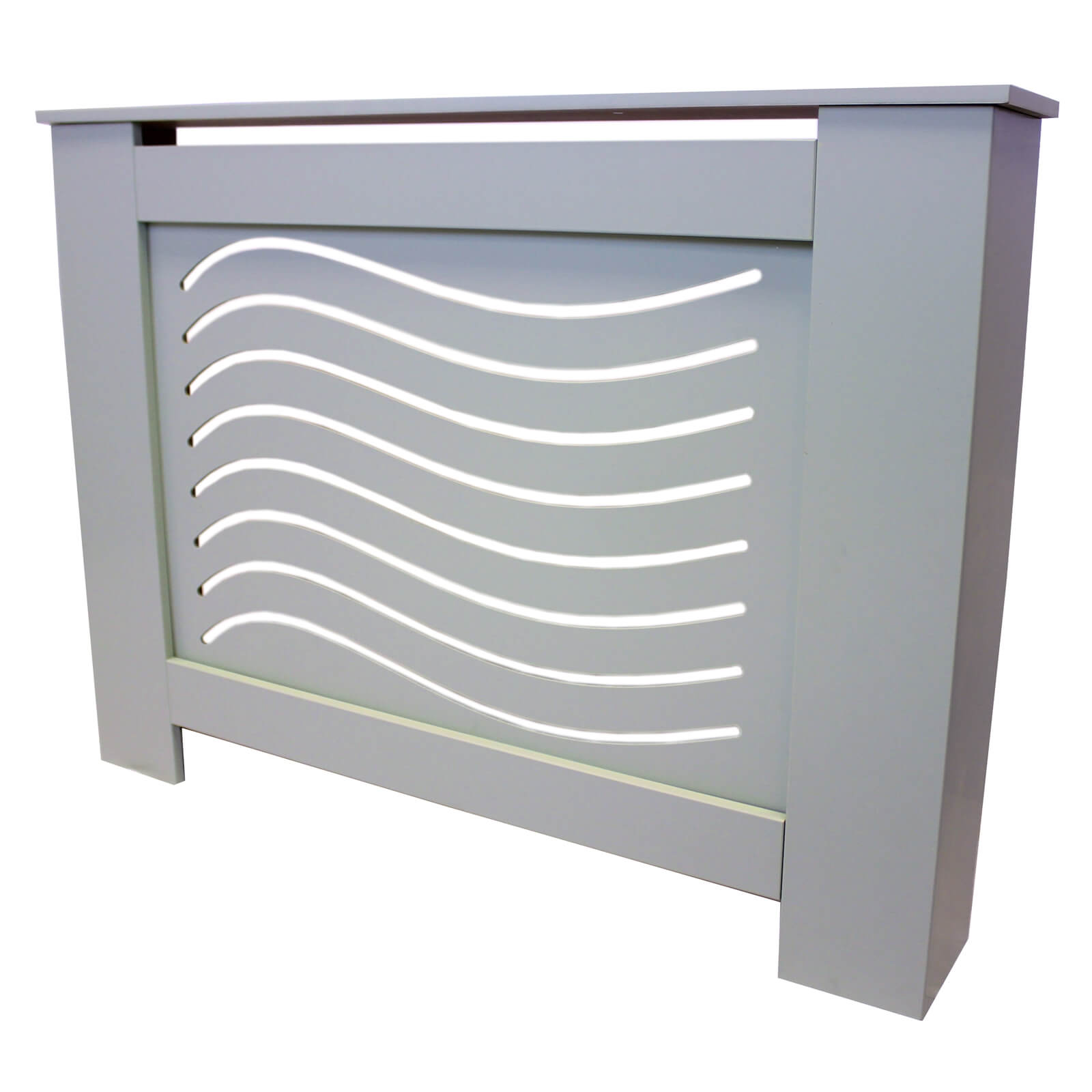 Wave Grey Radiator Cover - Small