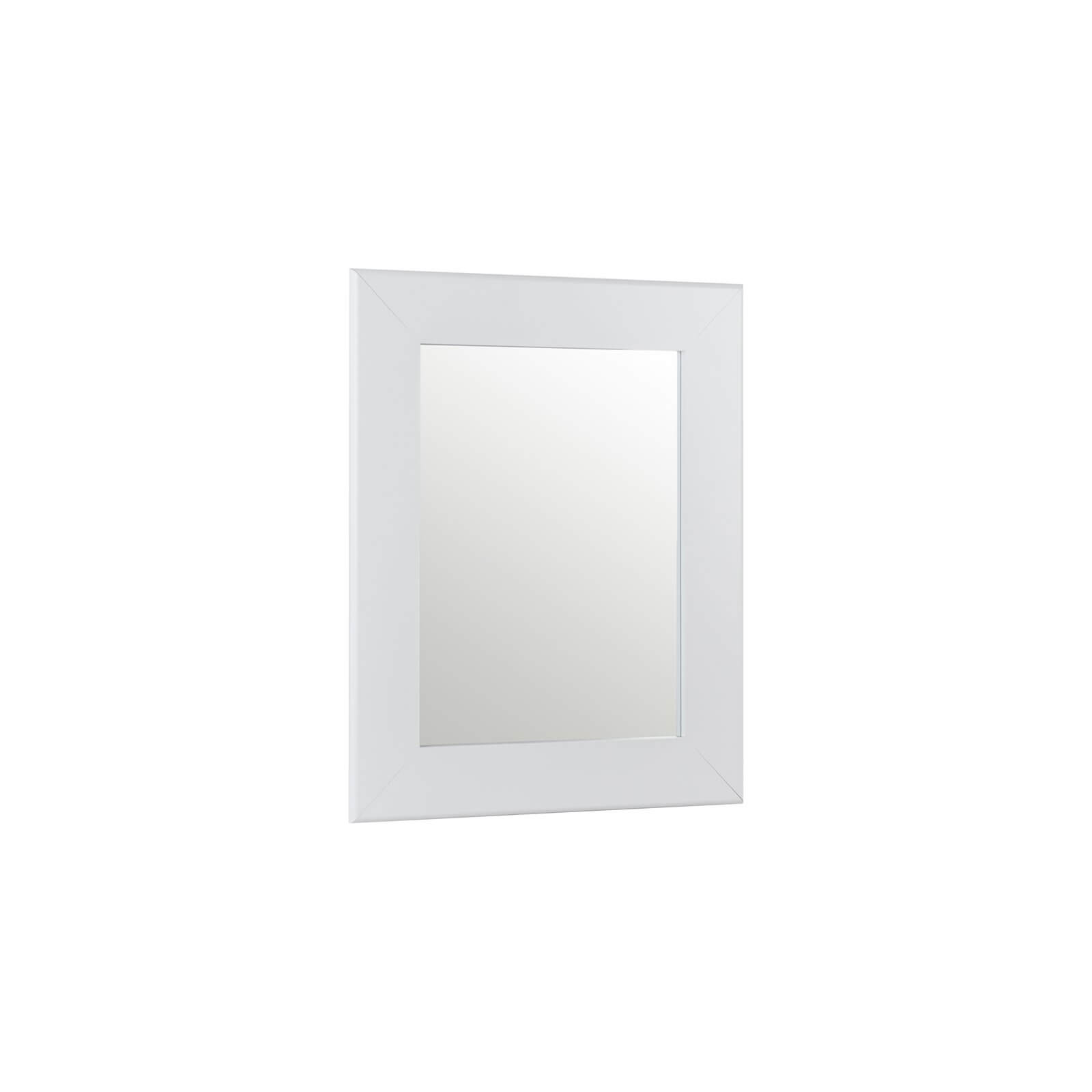 Everett Framed Mirror White 44x54cm