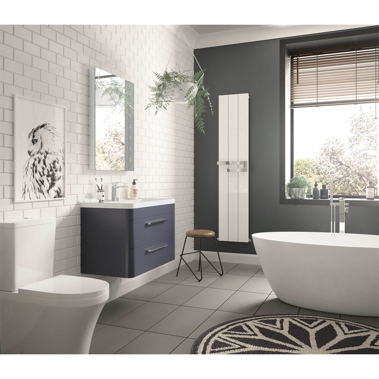 Balterley Mila Flush To Wall WC and Soft Close Seat