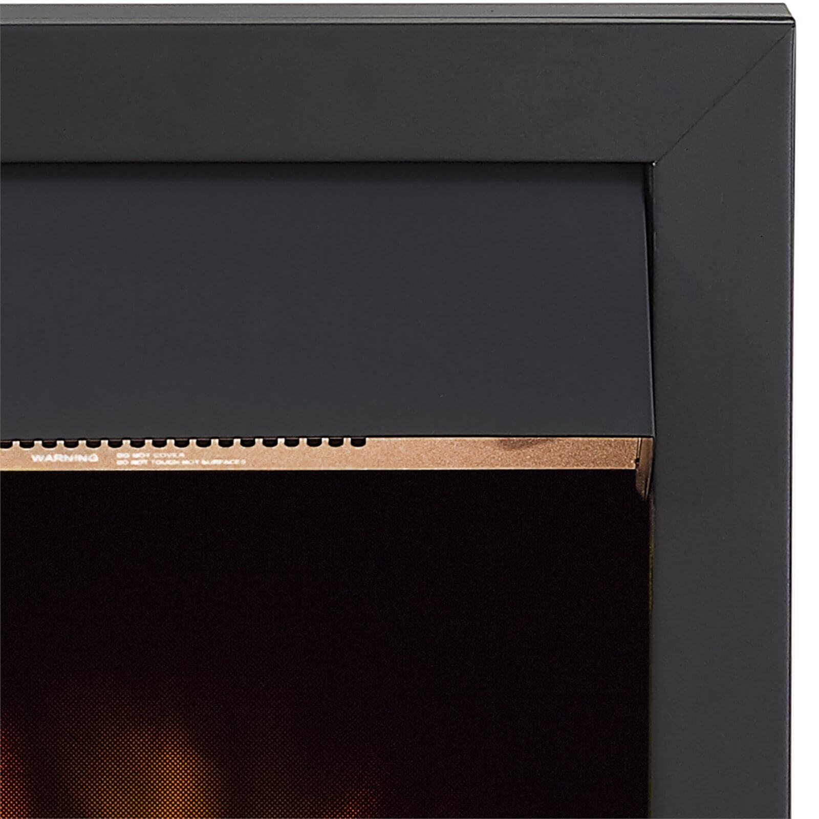 Adam Colorado Electric Fire with Inset Fitting - Black