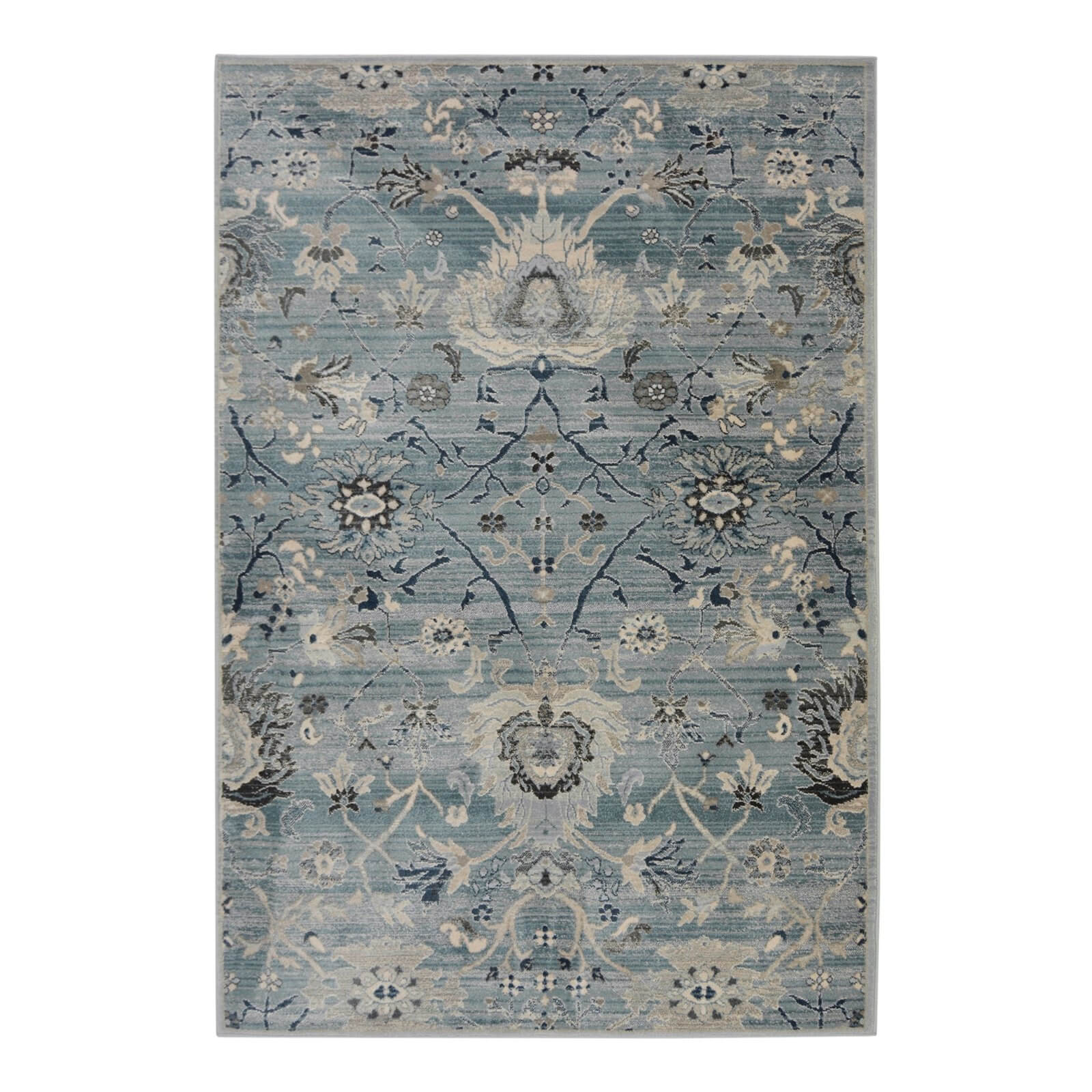 Oriental Tapestry Blue Rug - 80 x 147cm