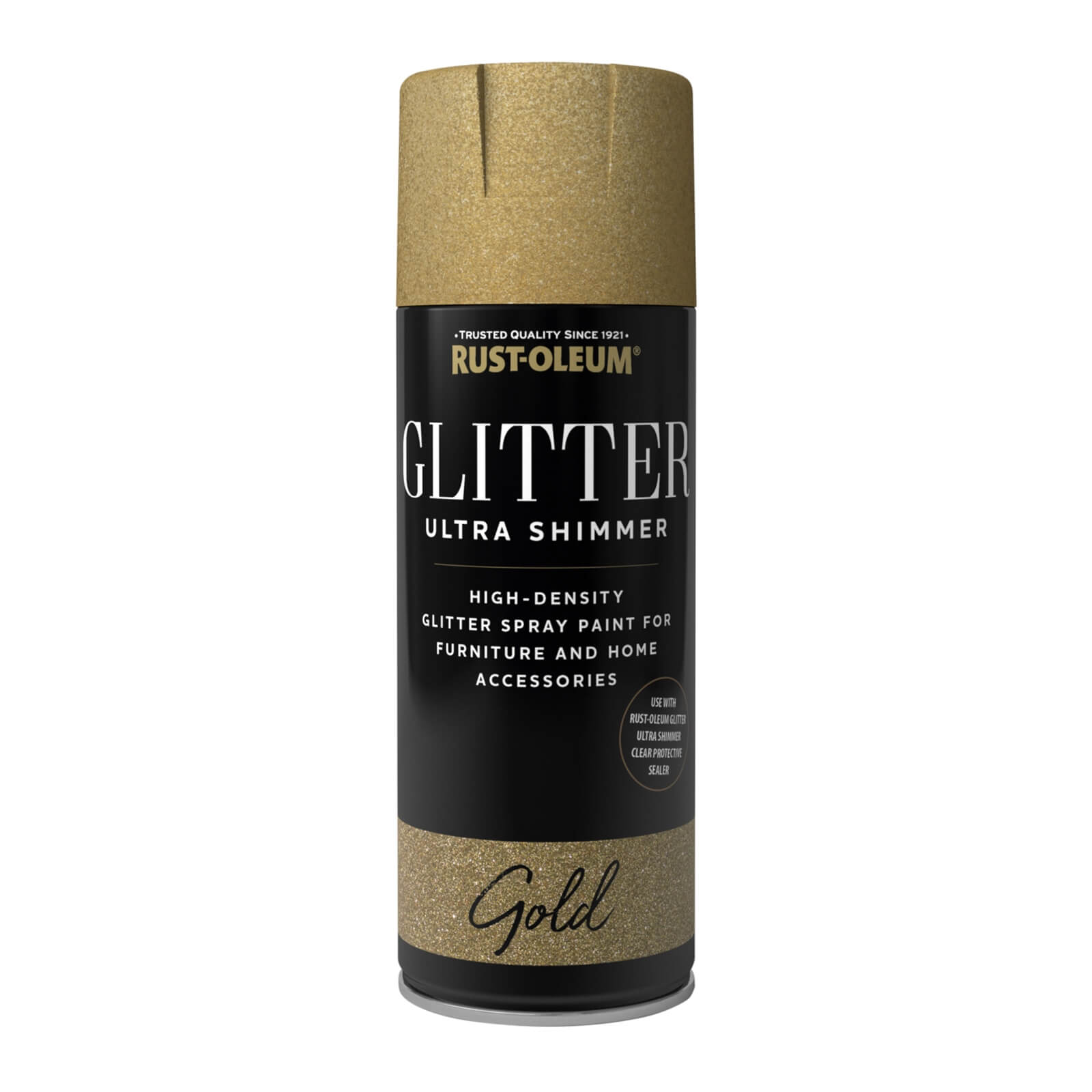 Rust-Oleum Ultra Shimmer Glitter Spray Gold - 400ml