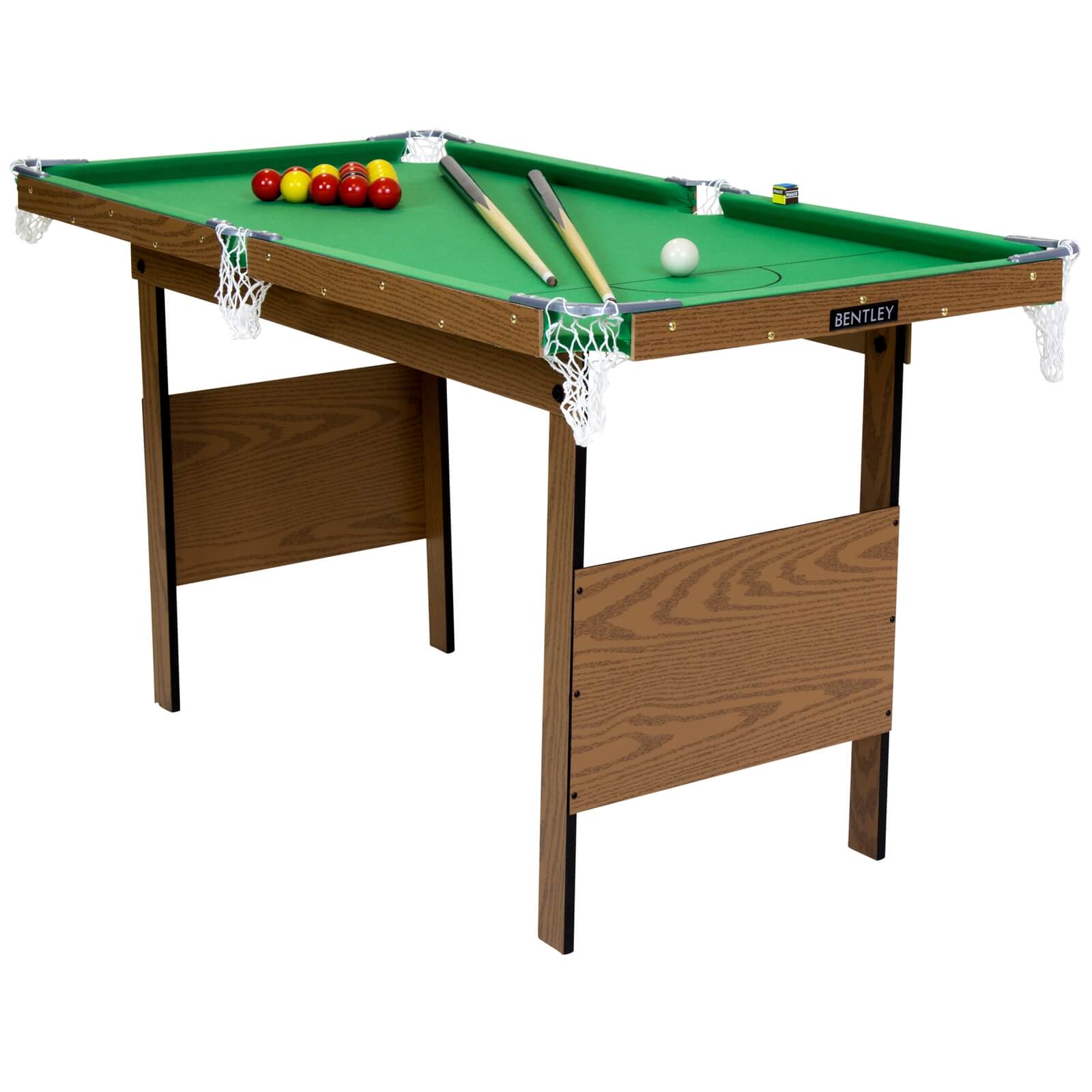 Charles Bentley Junior 4ft Wooden Snooker and Pool Table