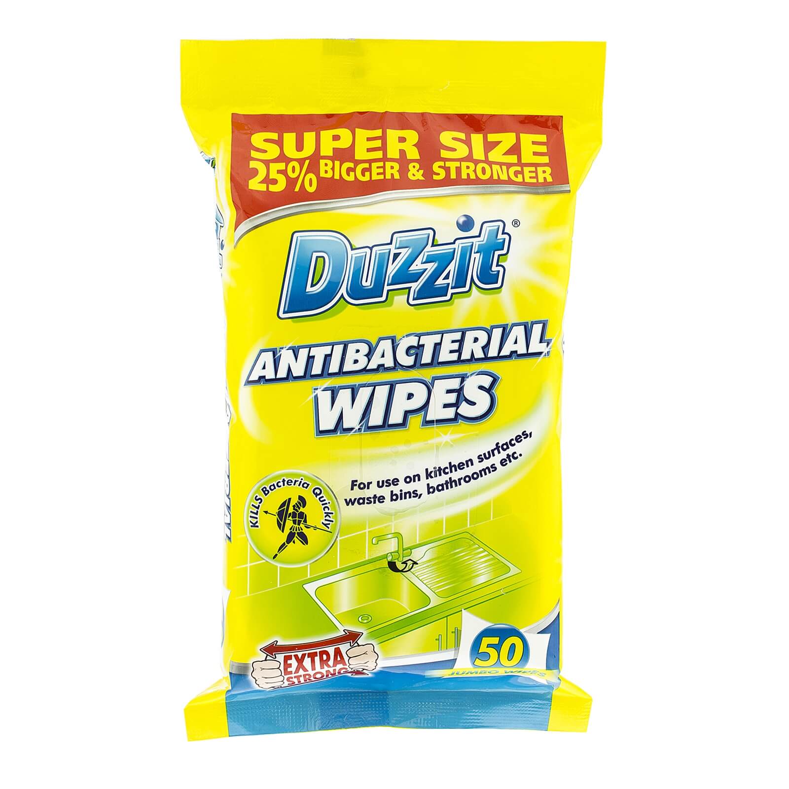 Duzzit Antibacterial Wipes 50s