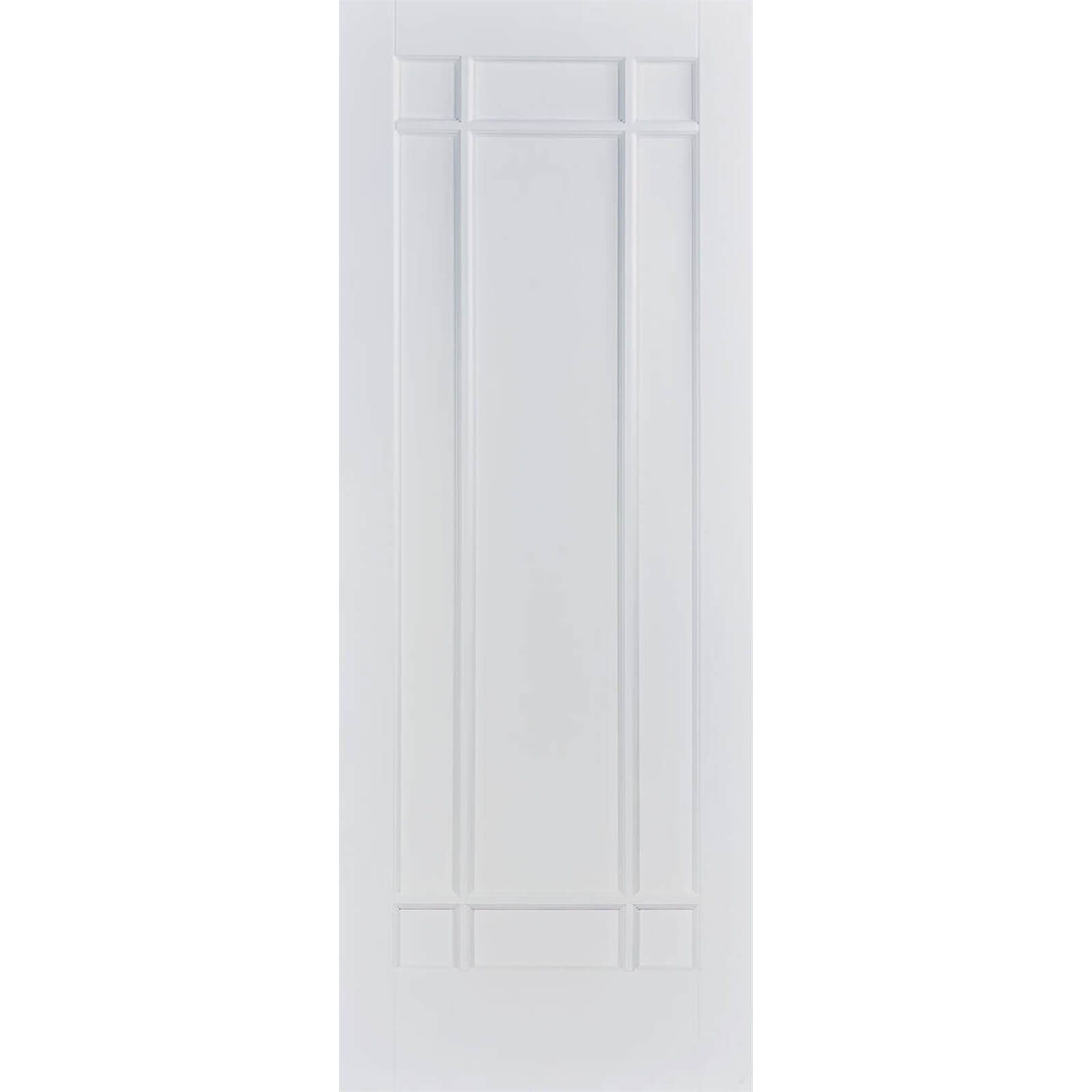 Manhattan - 9 Panel White Primed Internal Door - 1981 x 686 x 35mm
