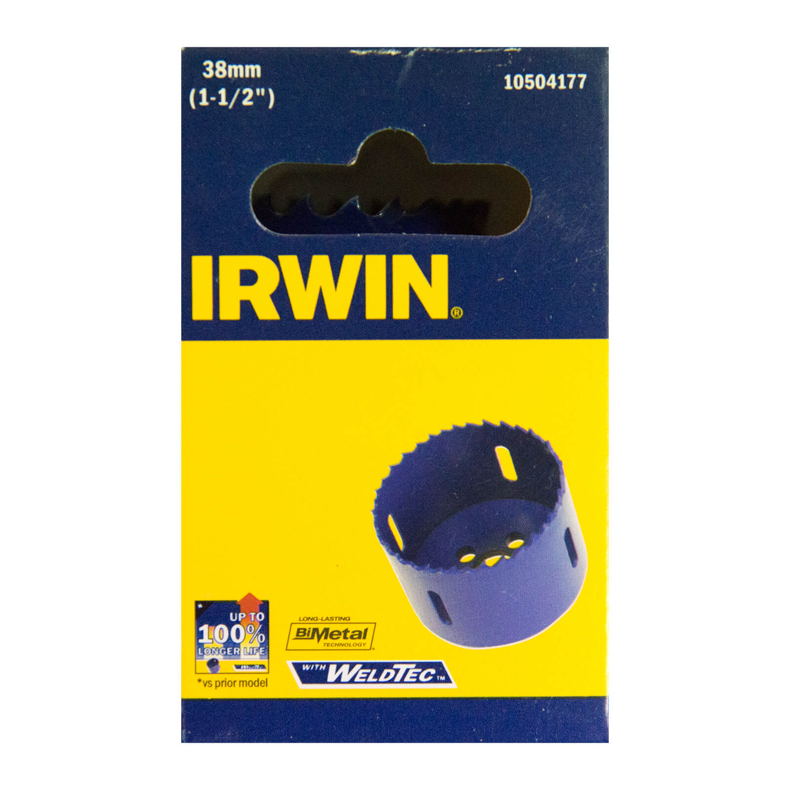 IRWIN Bi-Metal Hole Saw - 38mm