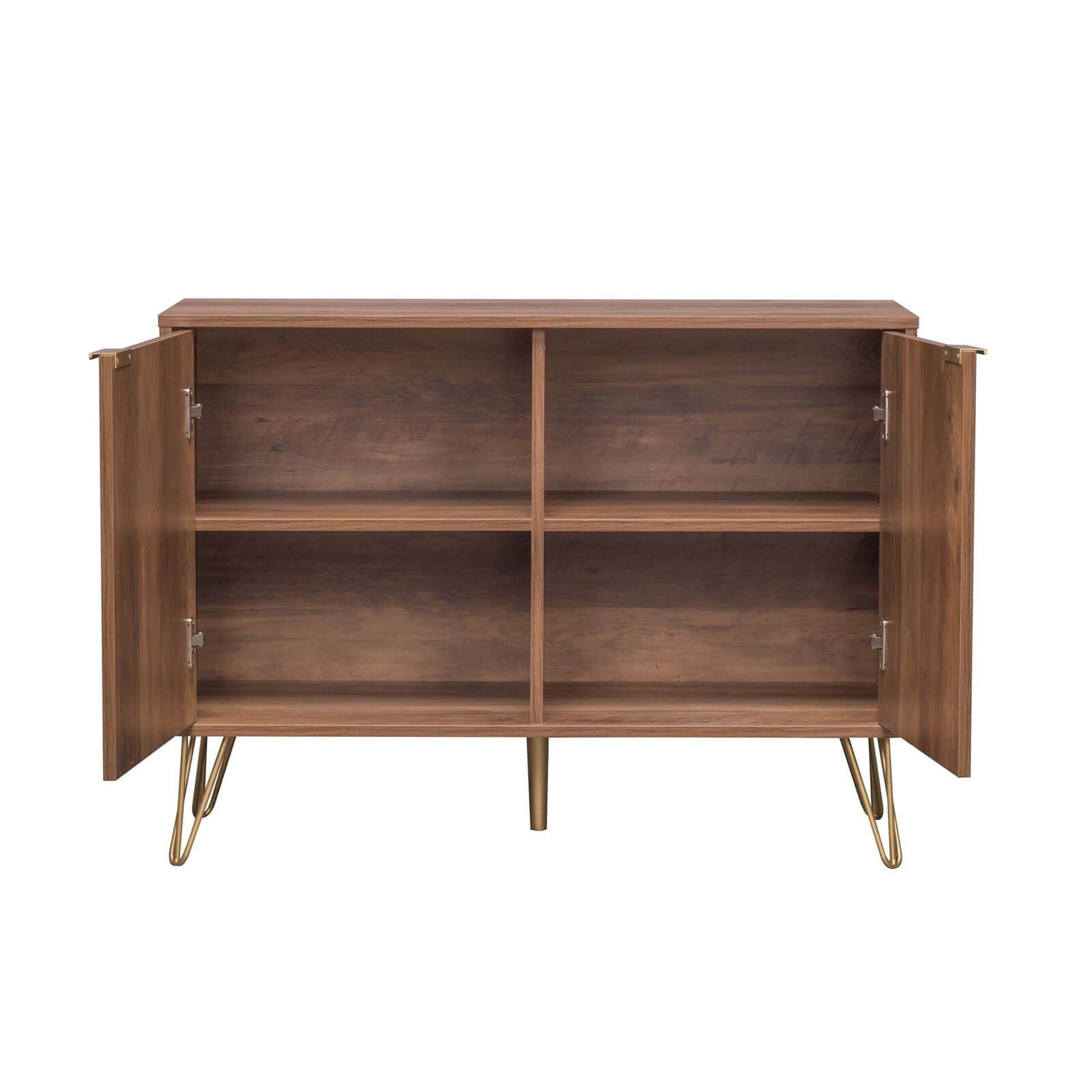Vienna Sideboard - Wood Effect and Gold