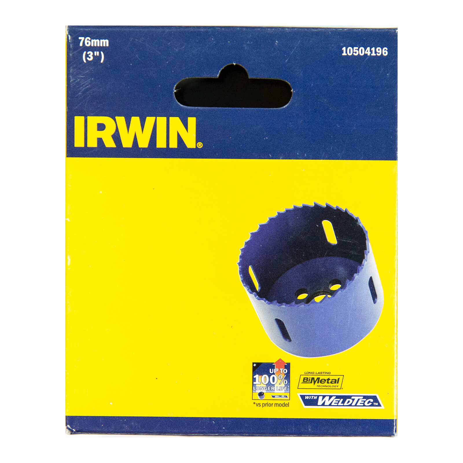 IRWIN Bi-Metal Hole Saw - 76mm