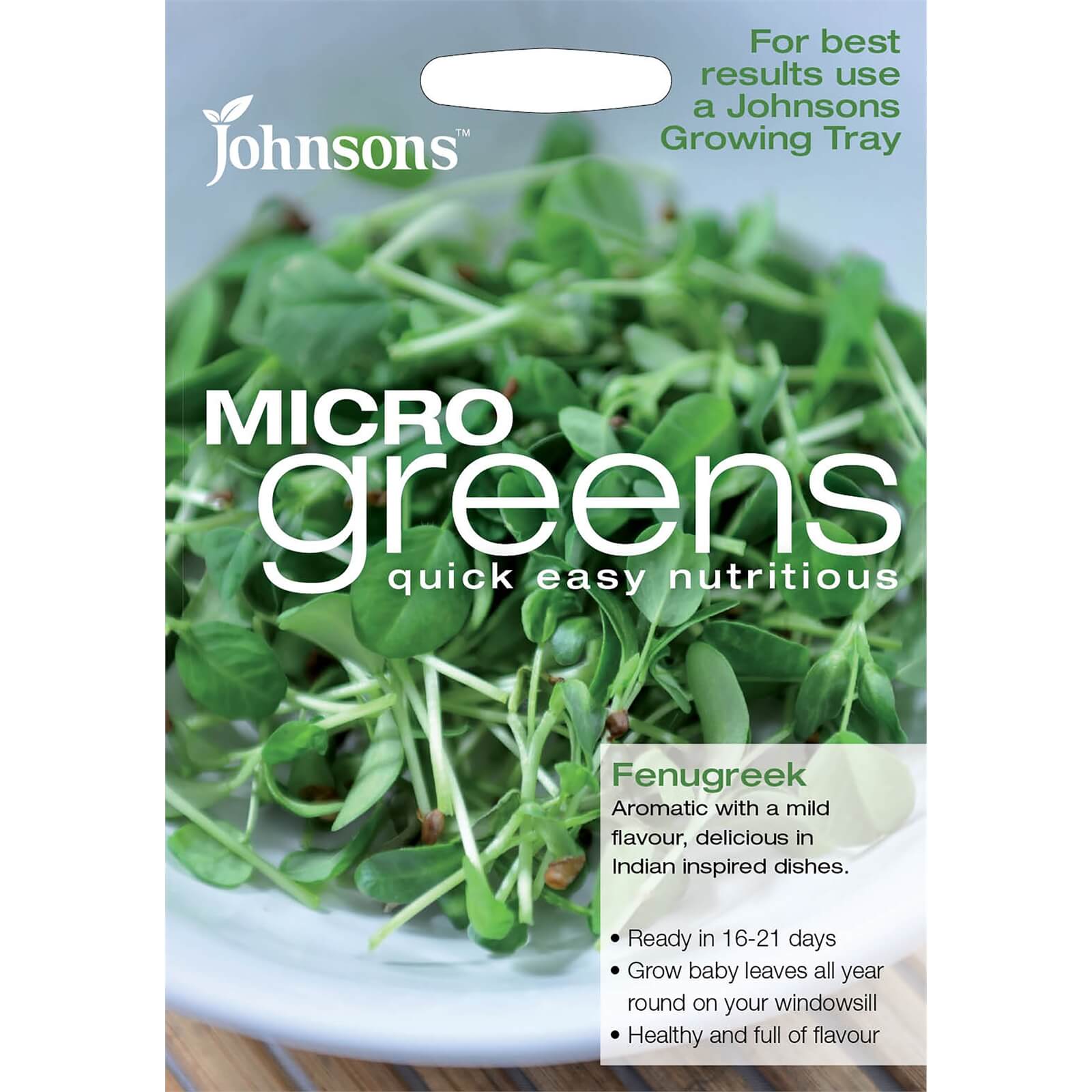 Johnsons Micro Greens Fenugreek