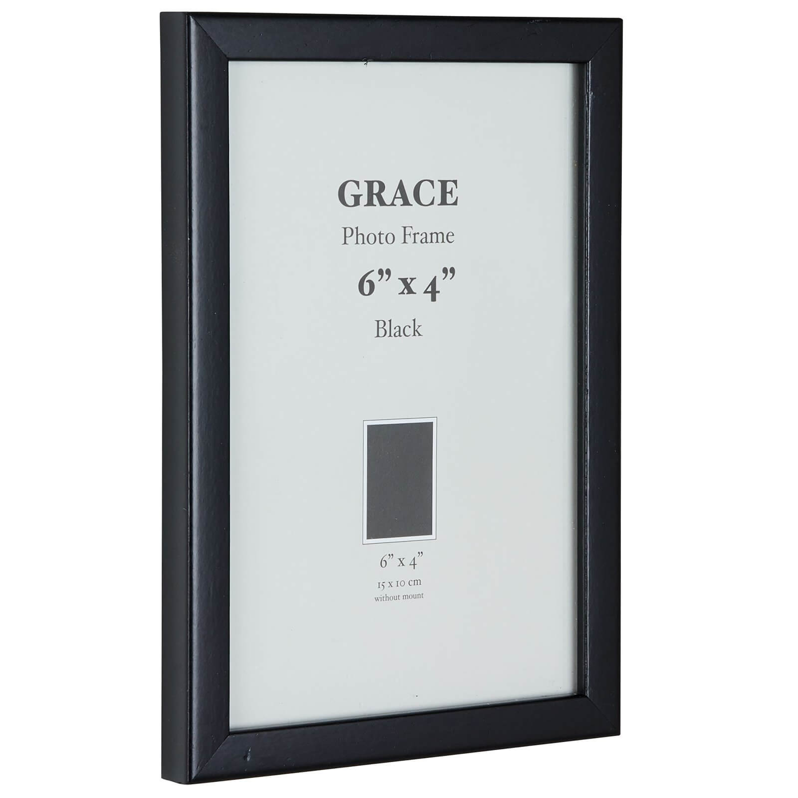 Grace Picture Frame 6 x 4 - Black
