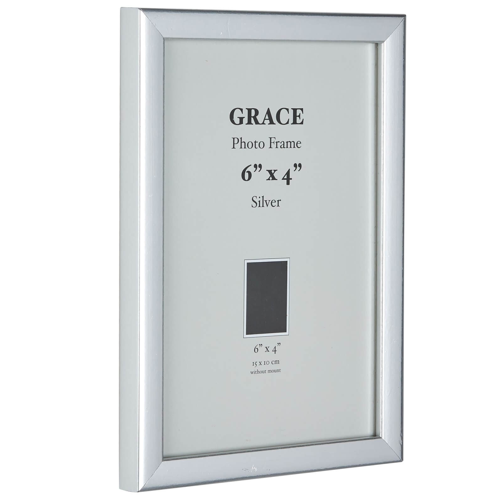 Grace Picture Frame 6 x 4 - Silver