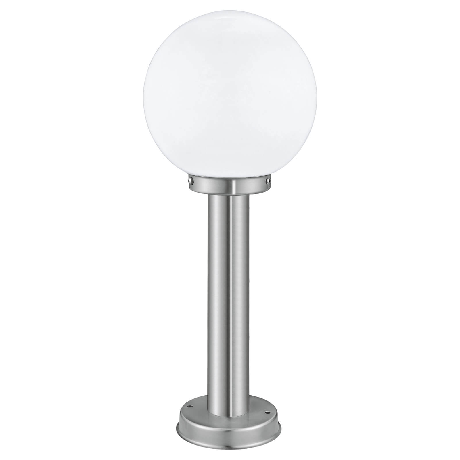 Eglo Nisia Outdoor 50cm Pedestal Lamp - Stainless Steel
