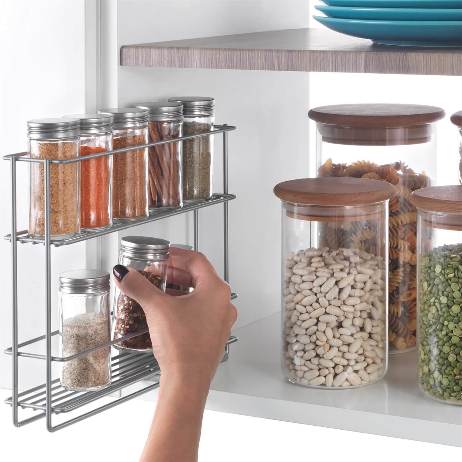In & Out Sliding Spice Rack with Easy Fix
