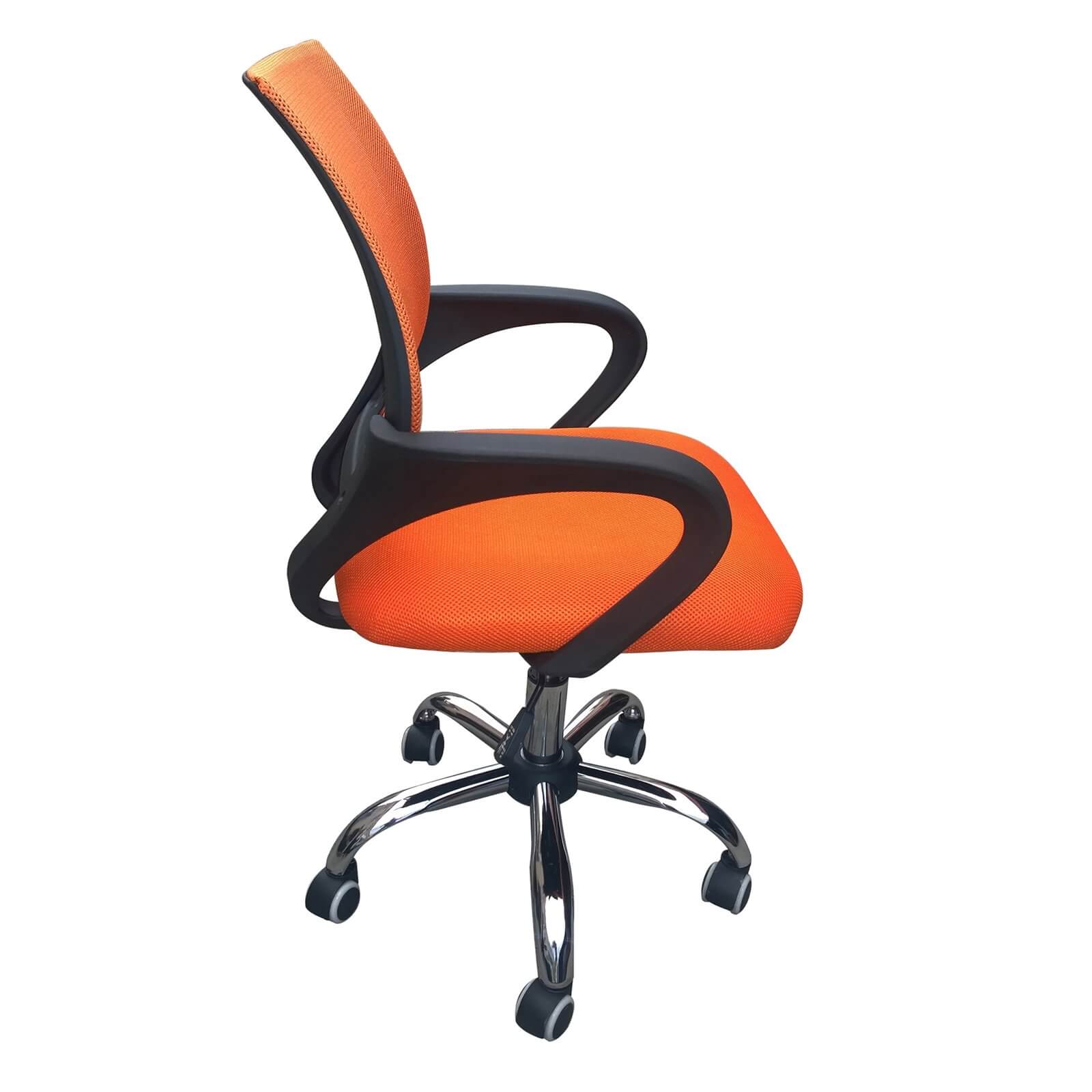 Tate Mesh Back Office Chair - Orange
