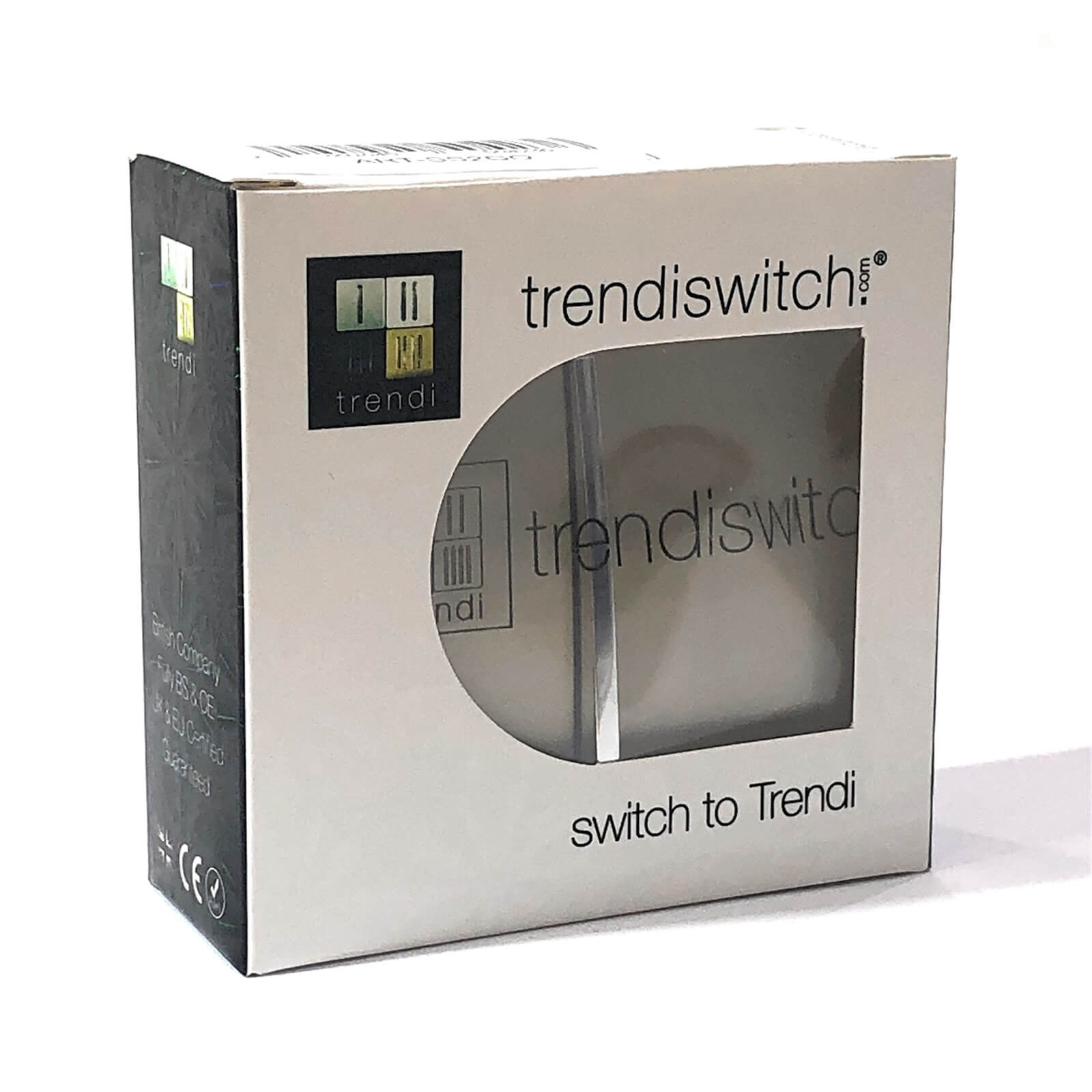 Trendi Switch 1 Gang Doorbell in Screwless Gold