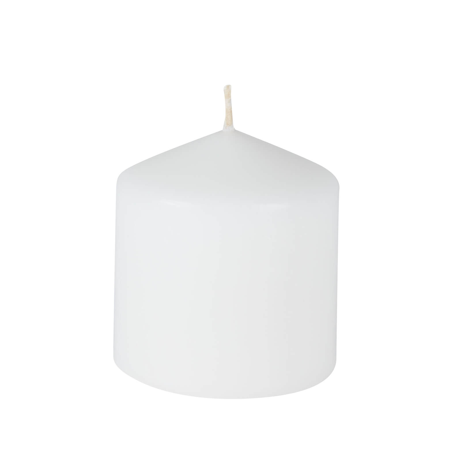 Small Pillar Candle - White