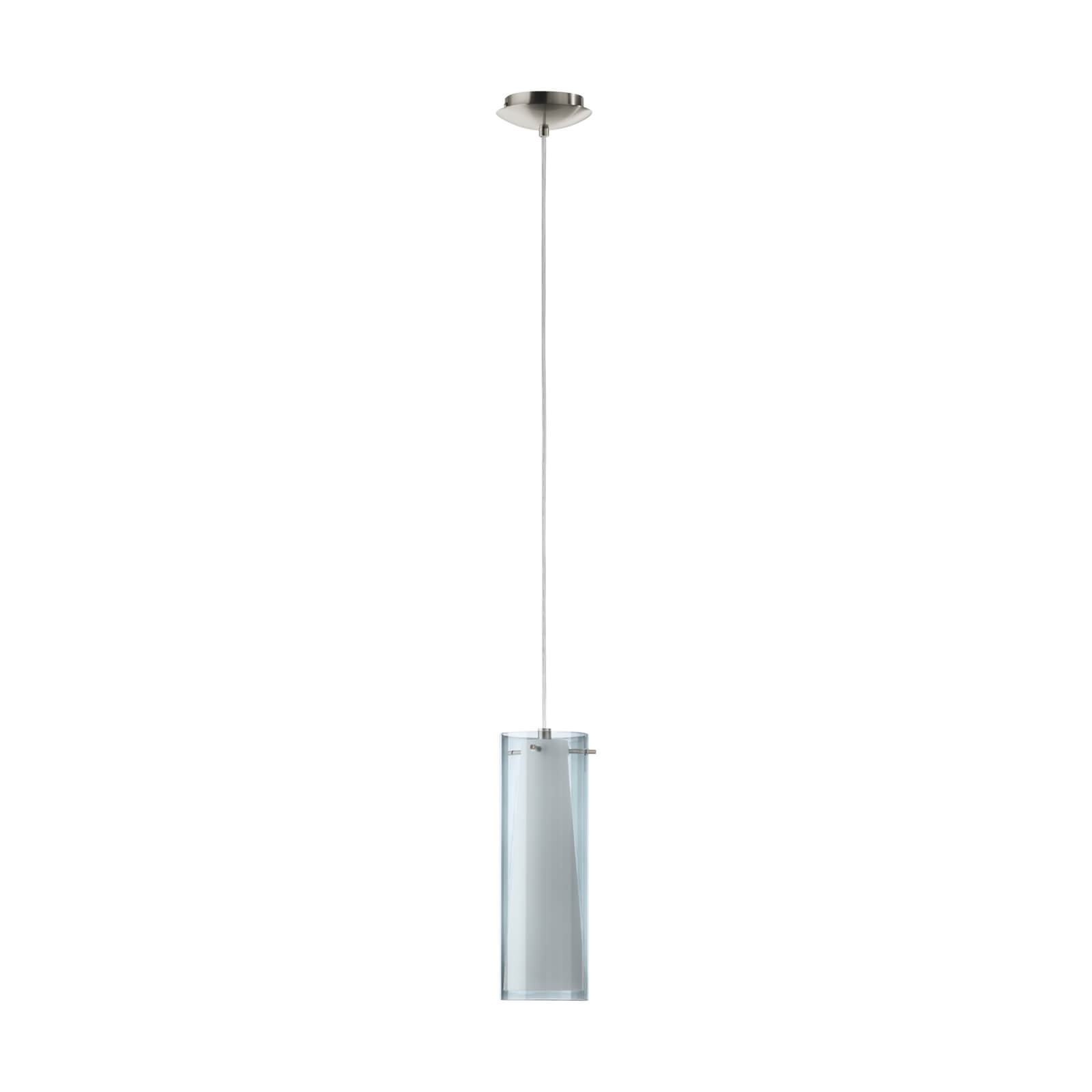 Eglo Pinto Nero Pendant Ceiling Light - Matt Nickel