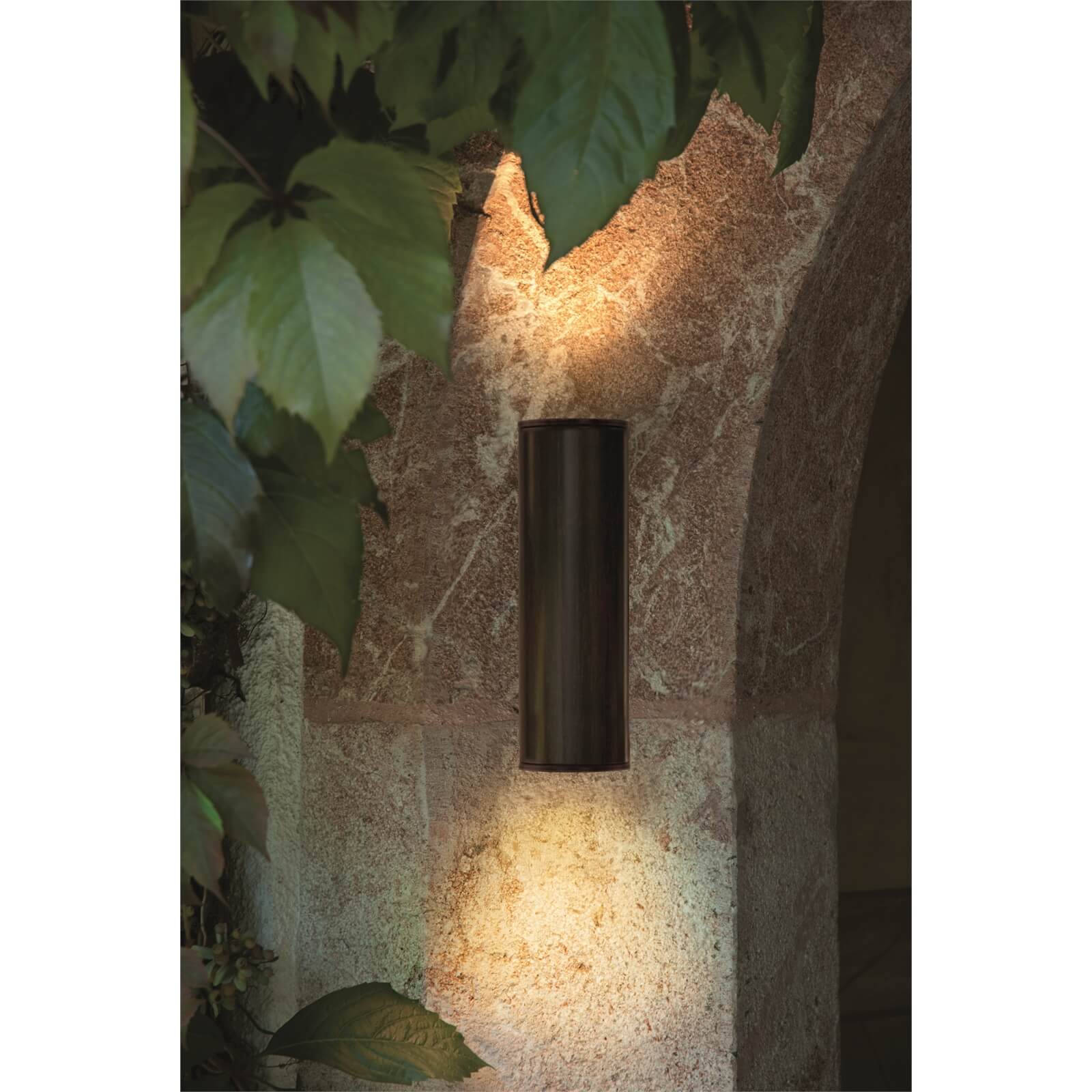 Eglo Riga Outdoor LED Up/Down Light - Brown