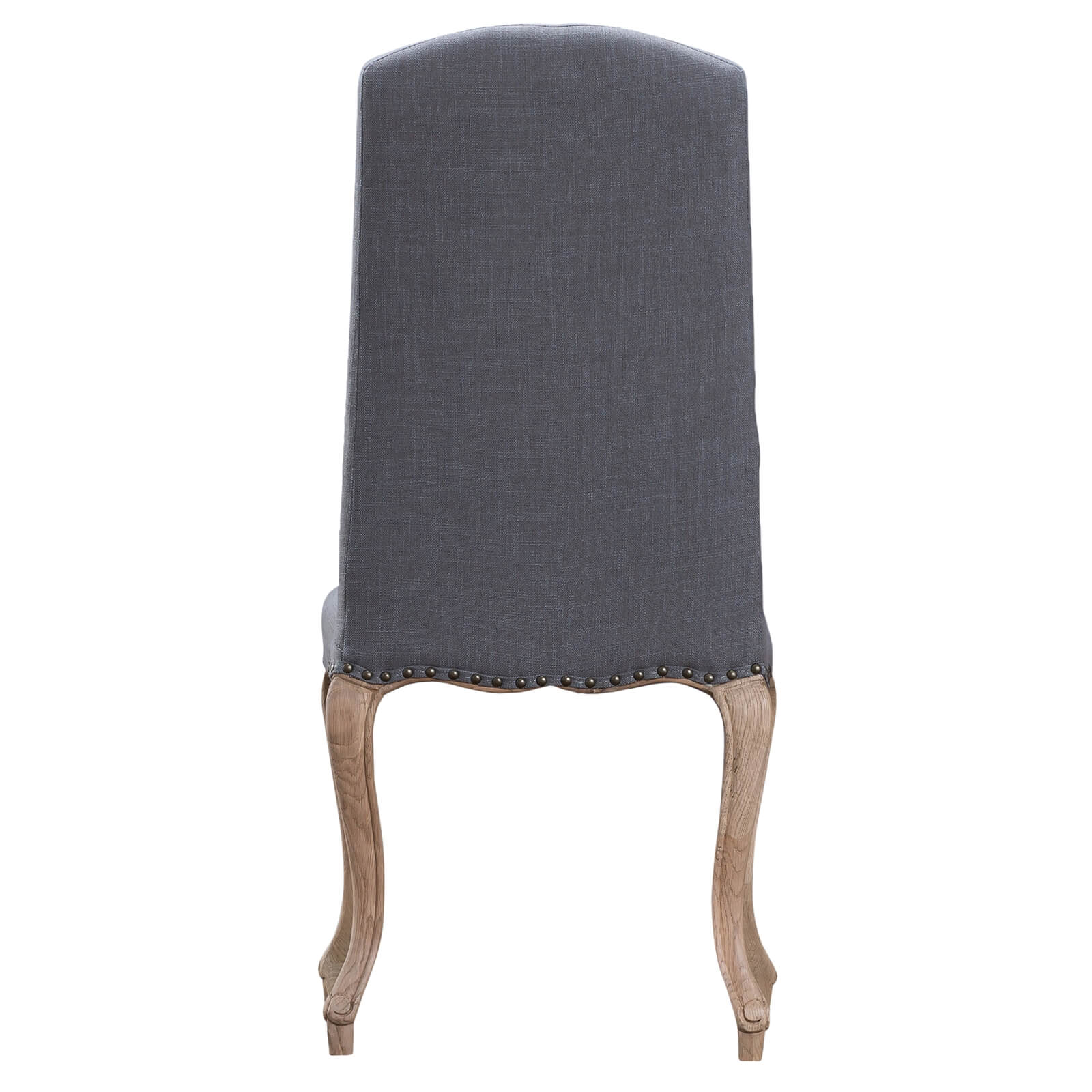 Studded Dining Chair - Set of 2 - Grey