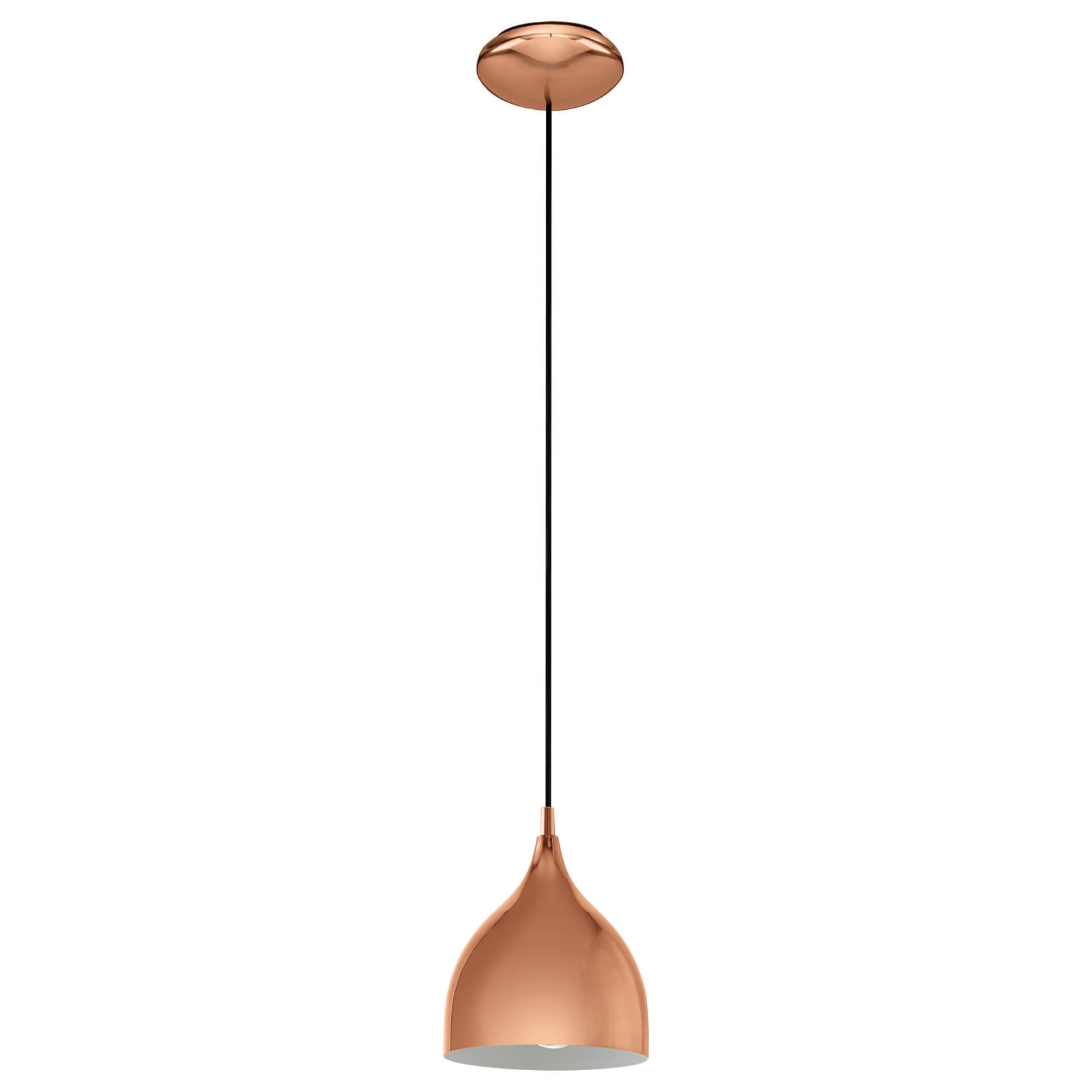 Eglo Coretto 2 Pendant Ceiling Light - Copper
