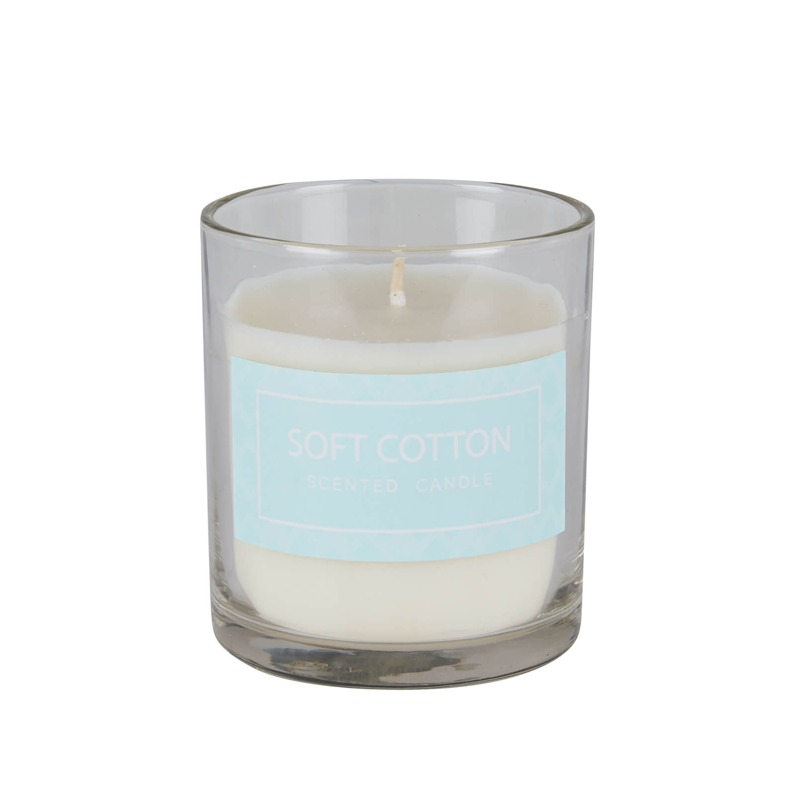 Soft Cotton Glass Candle