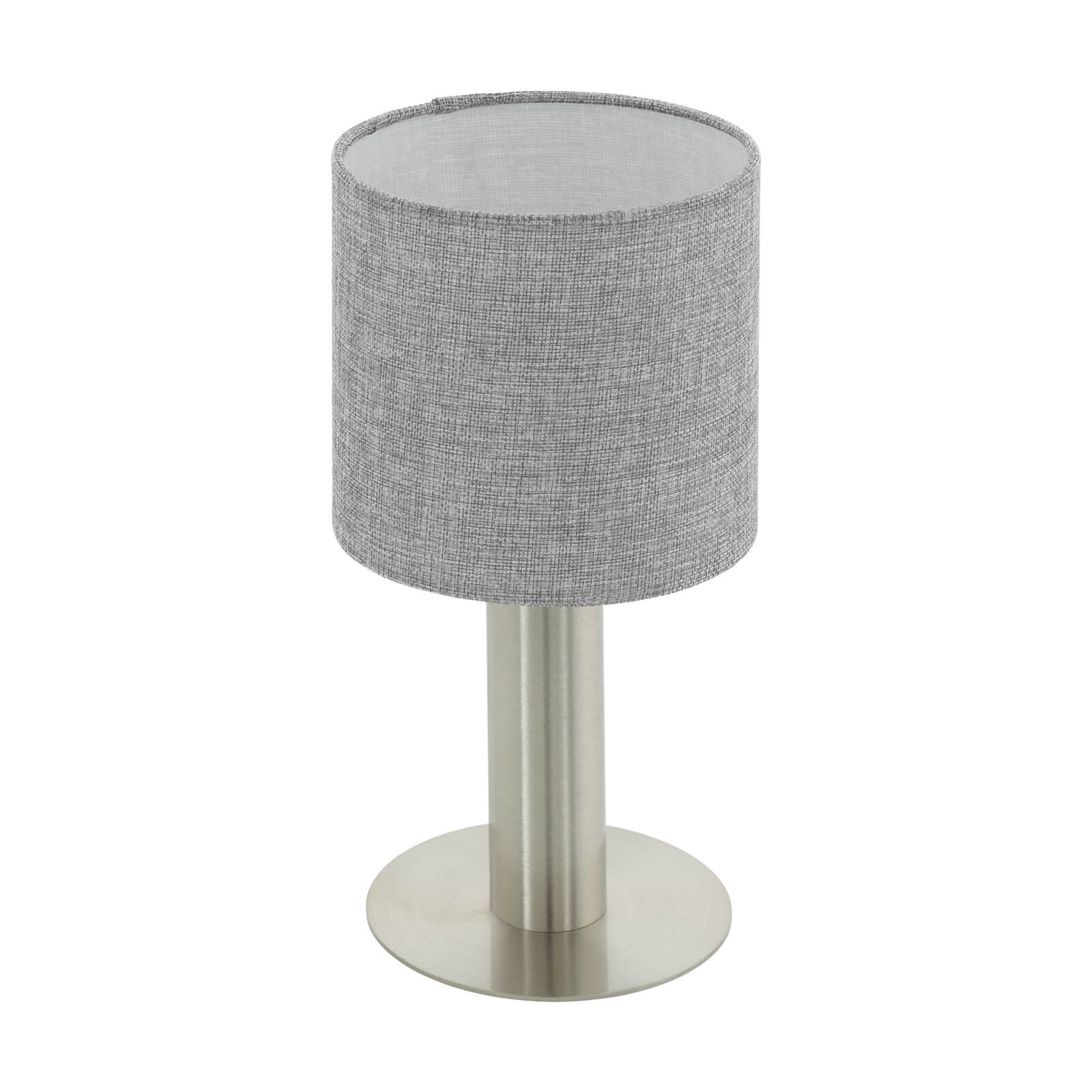 Eglo Concessa 2 Table Lamp - Nickel & Grey