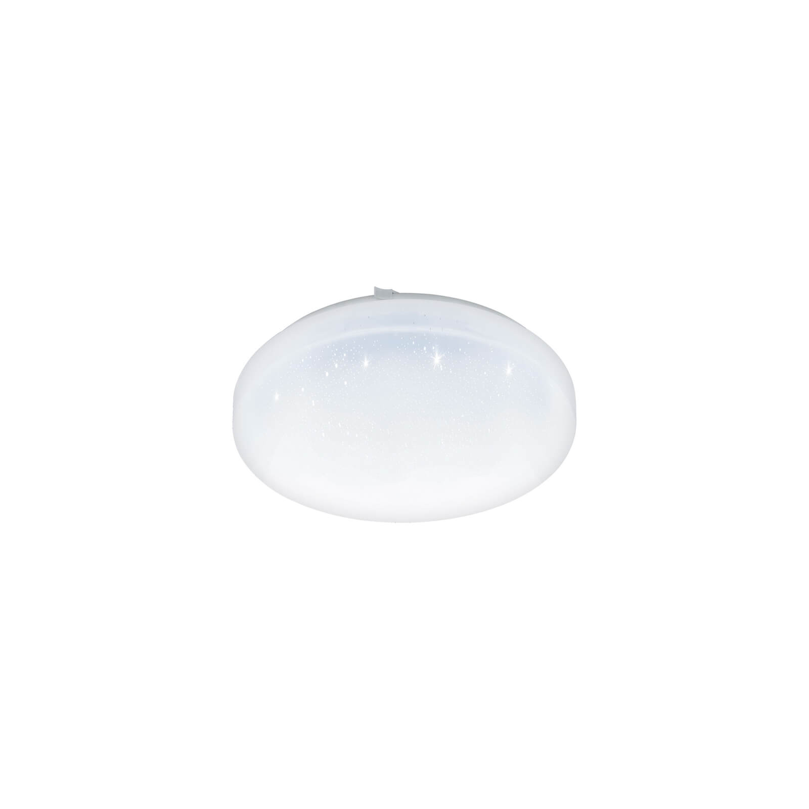 Eglo Frania - S Ceiling Light - Silver & Crystal Effect