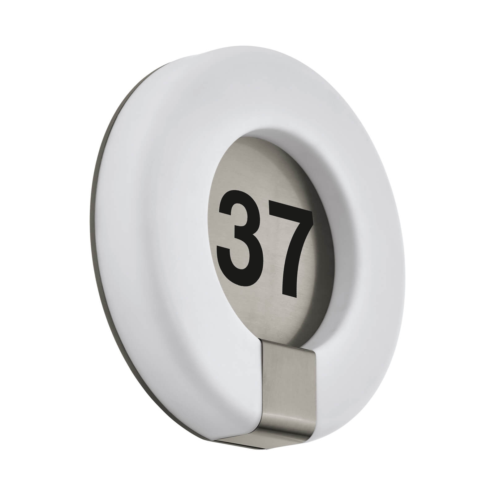 Eglo Marchesa Outdoor Light With House Numbers - White