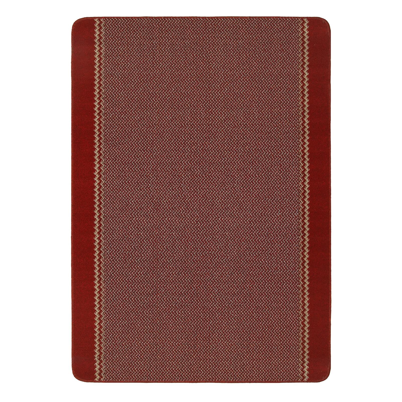 Richmond washable mat -Red