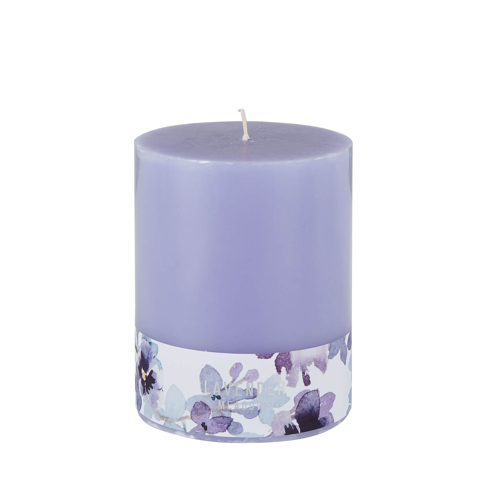 Lavender Meadows Pillar Candle