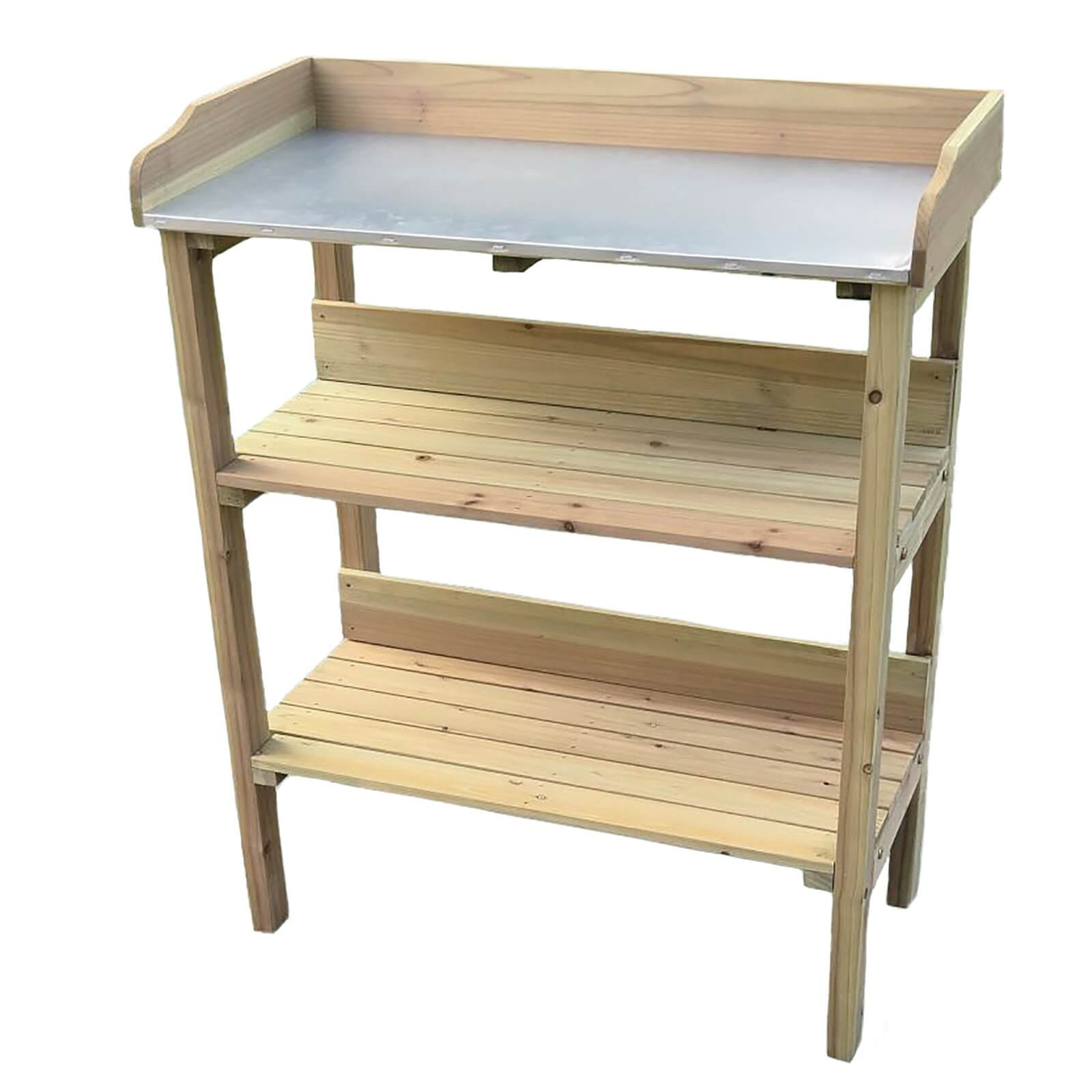 Wooden Potting Table