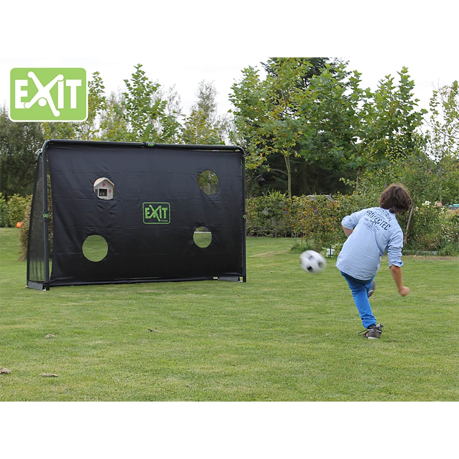 Exit Finta Soccer Goal