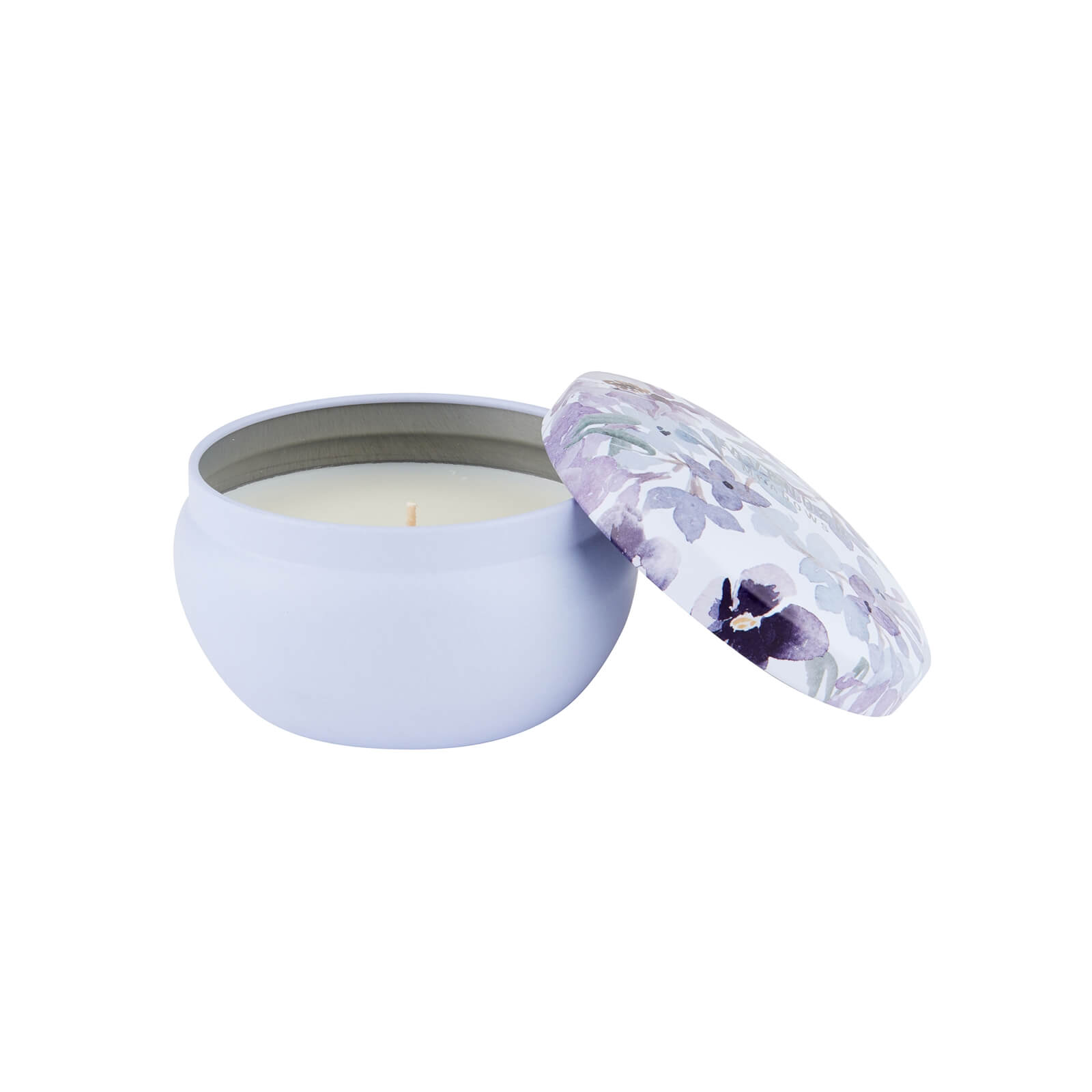 Lavender Meadows Tin Candle